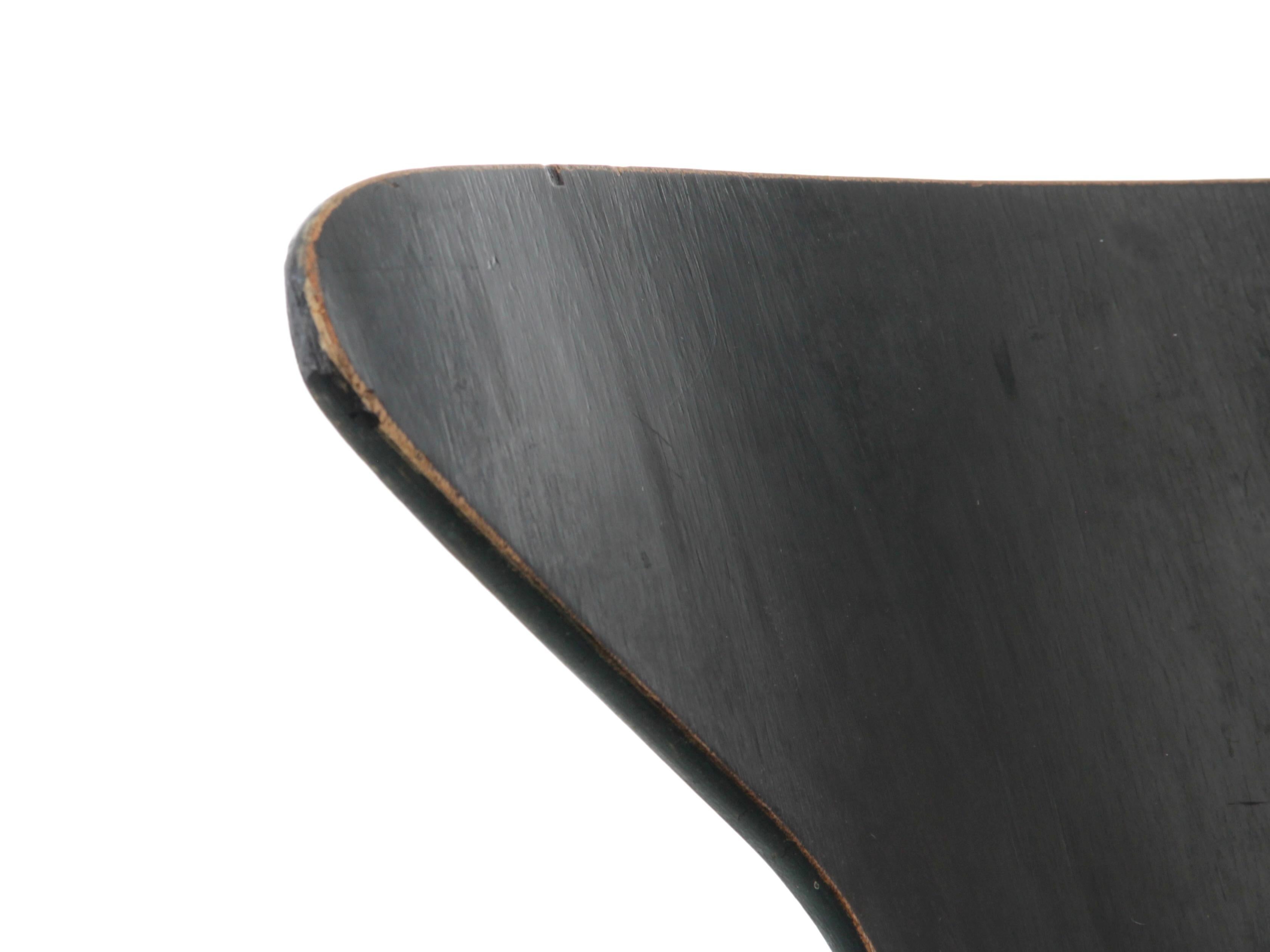 20ième siècle Chaise de bureau scandinave moderne du milieu du siècle Model No Jacobsen par Arne Jacobsen en vente