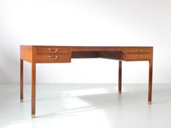 Mid century modern scandinavian Desk designed by Ole Wanscher for AJ Iversen