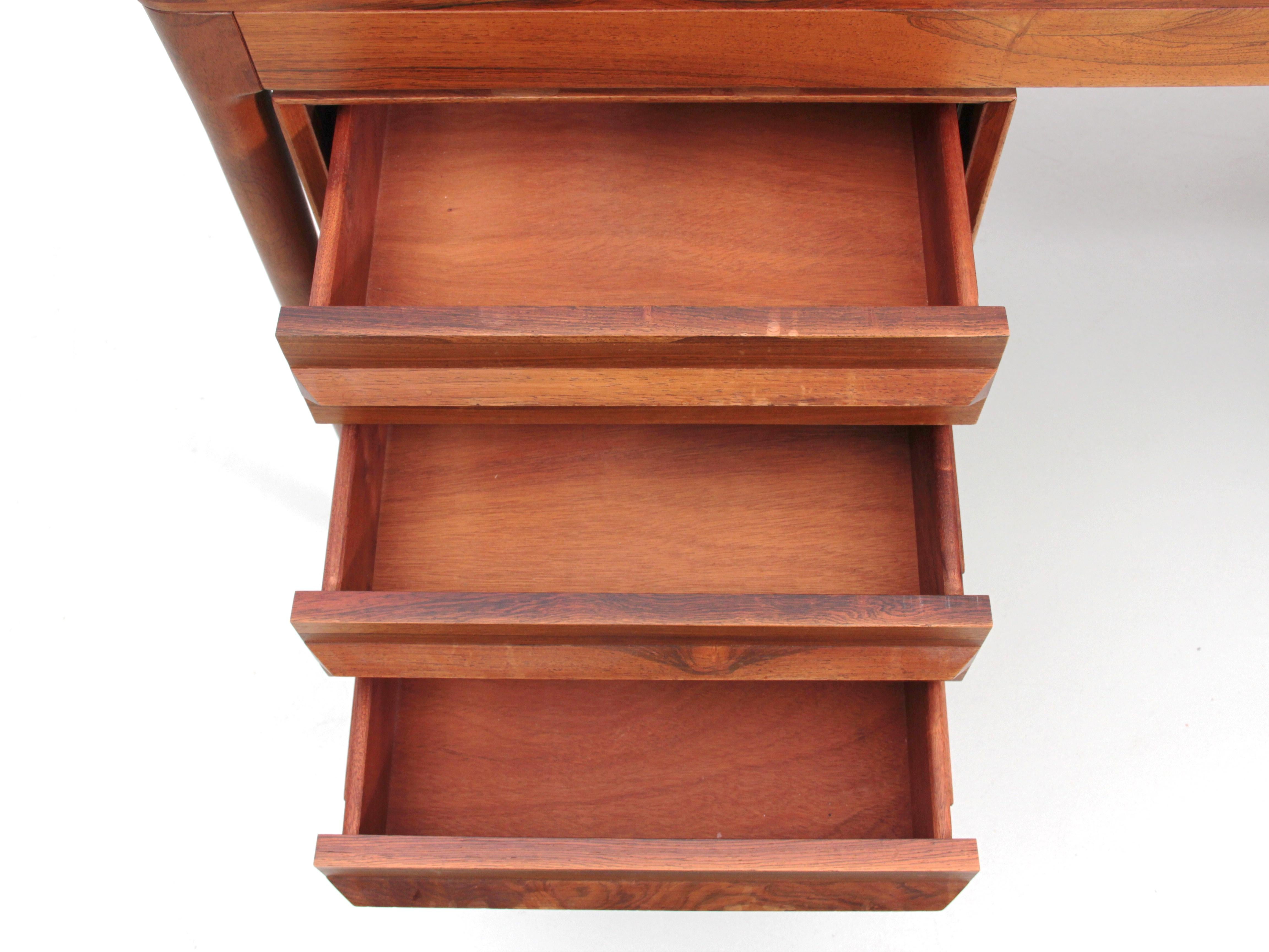 Mid-Century Modern Scandinavian Desk in Rosewood by Torbjørn Afdal 5