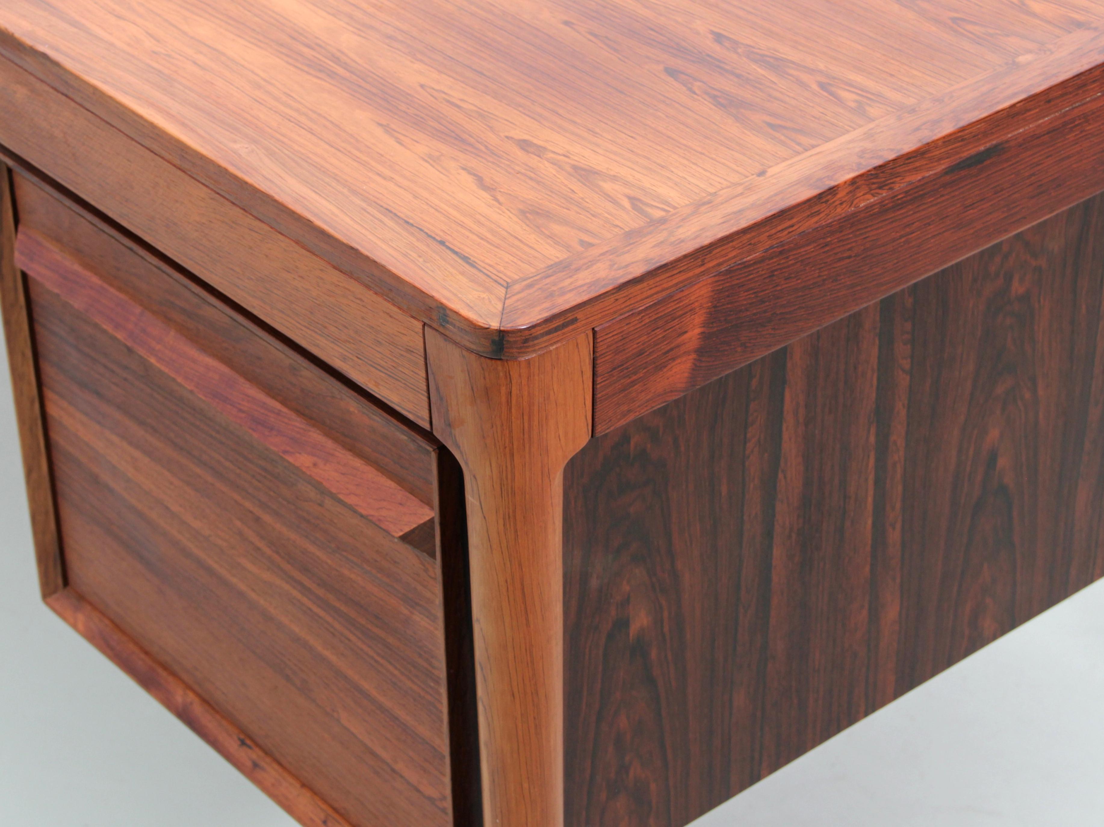 Mid-Century Modern Scandinavian Desk in Rosewood by Torbjørn Afdal 7