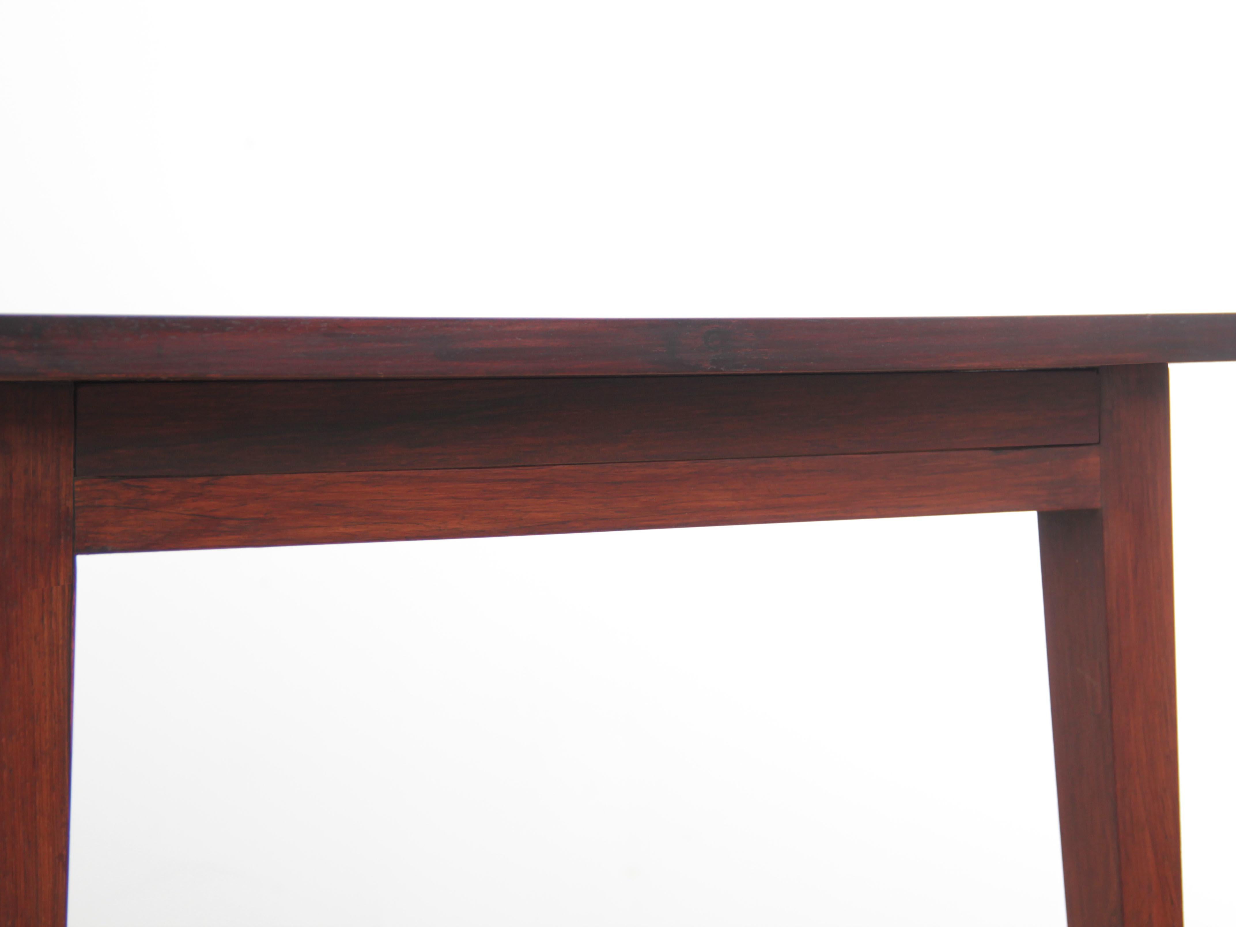 Mid-20th Century Mid-Century Modern Scandinavian Desk or Table in Rosewood