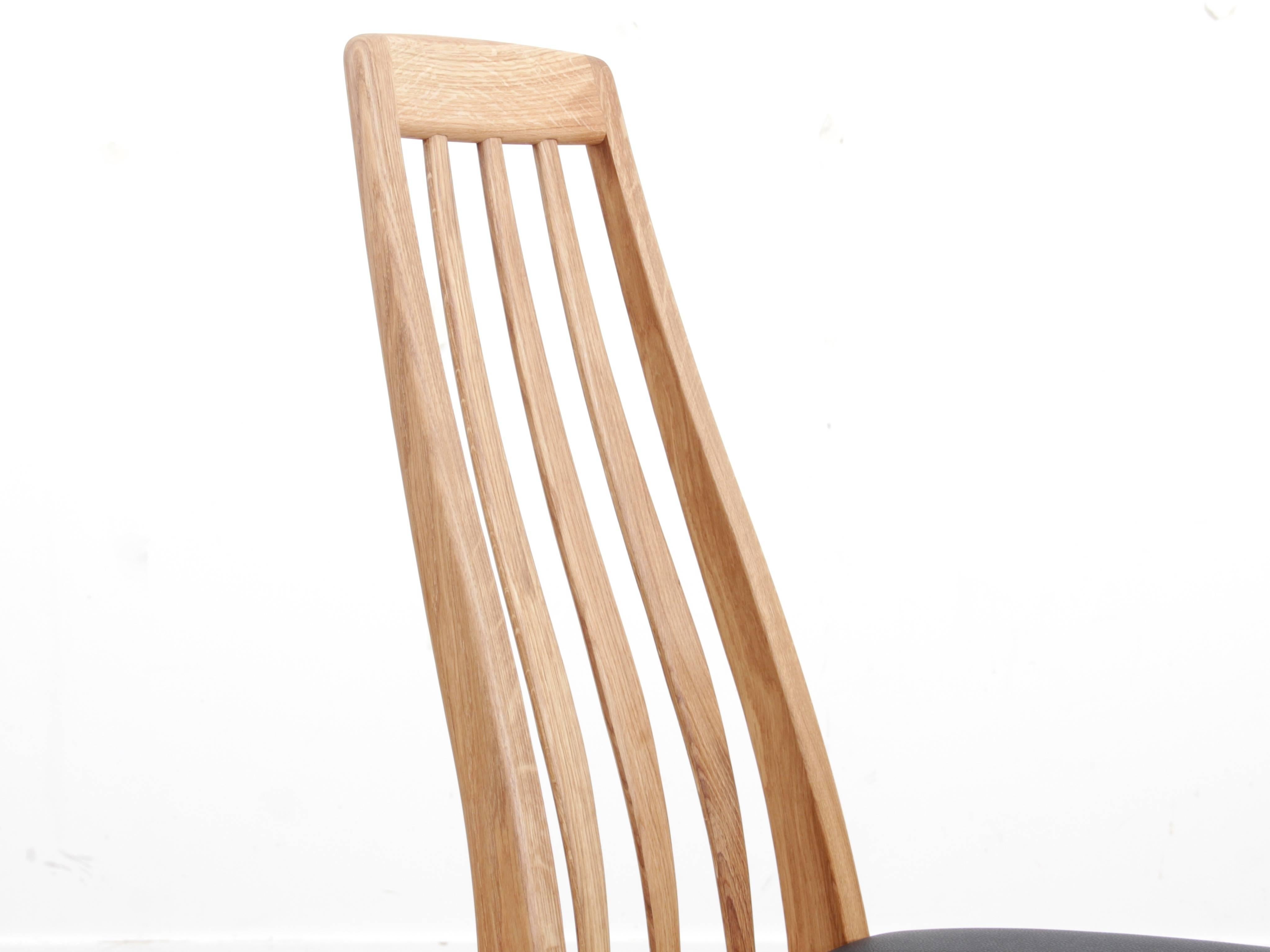 Mid-Century Modern Scandinavian Dining Chair Model Eva by Niels Koefoed For Sale 5