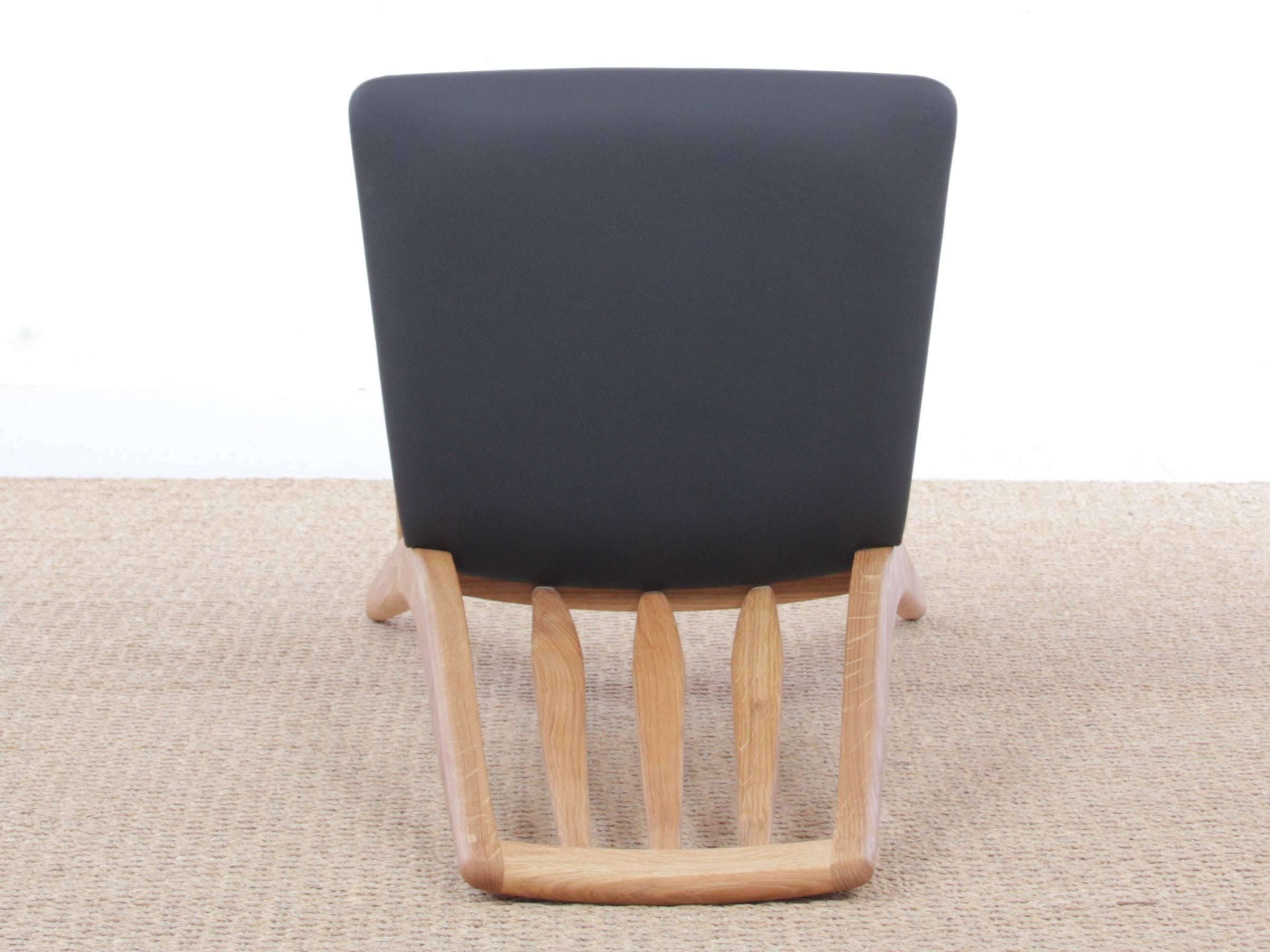 Mid-20th Century Mid-Century Modern Scandinavian Dining Chair Model Eva by Niels Koefoed For Sale