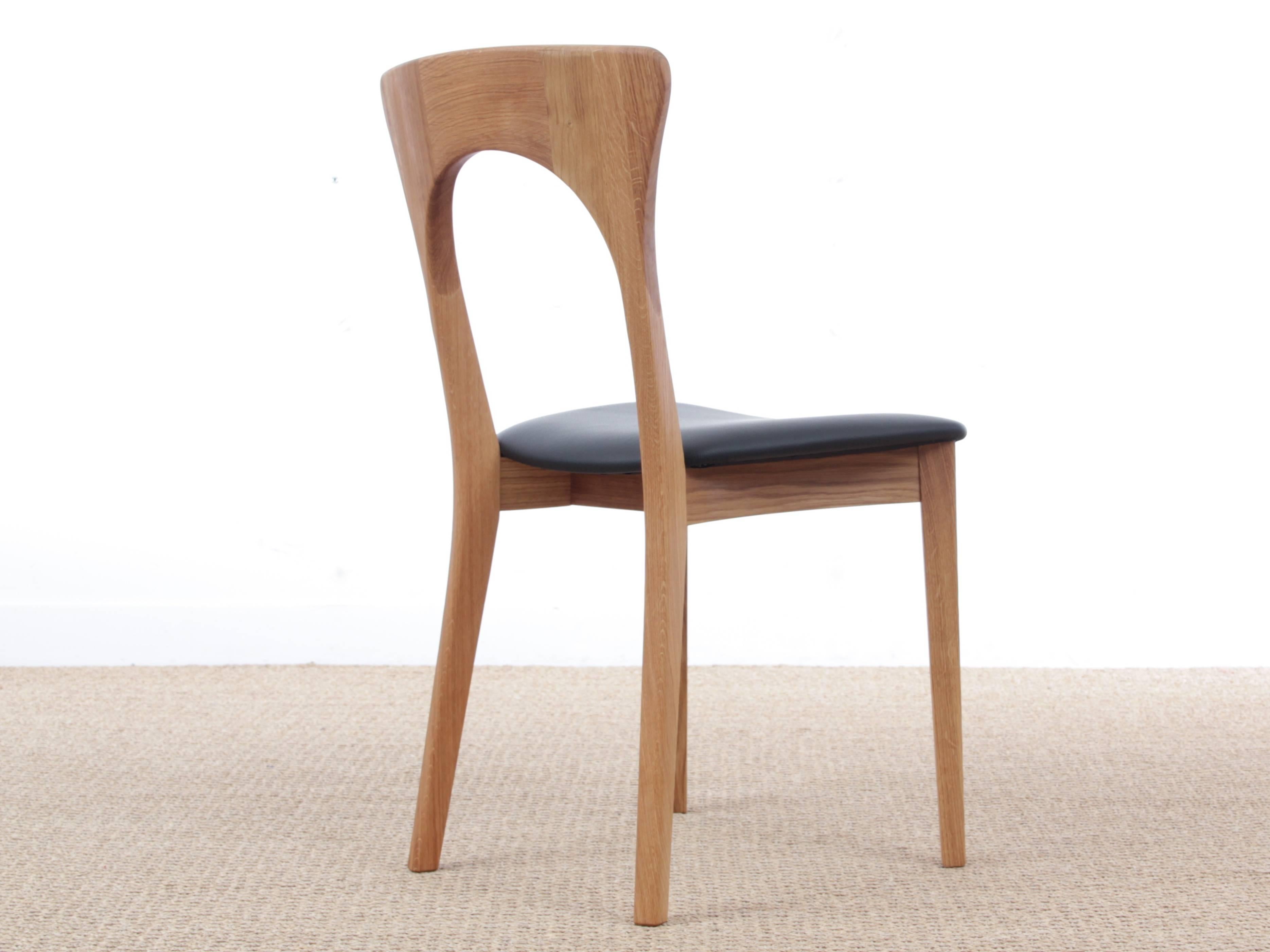 Sedia da pranzo scandinava Model Peter di Niels Koefoed, Nuova Edizione In condizioni Nuovo in vendita a Courbevoie, FR