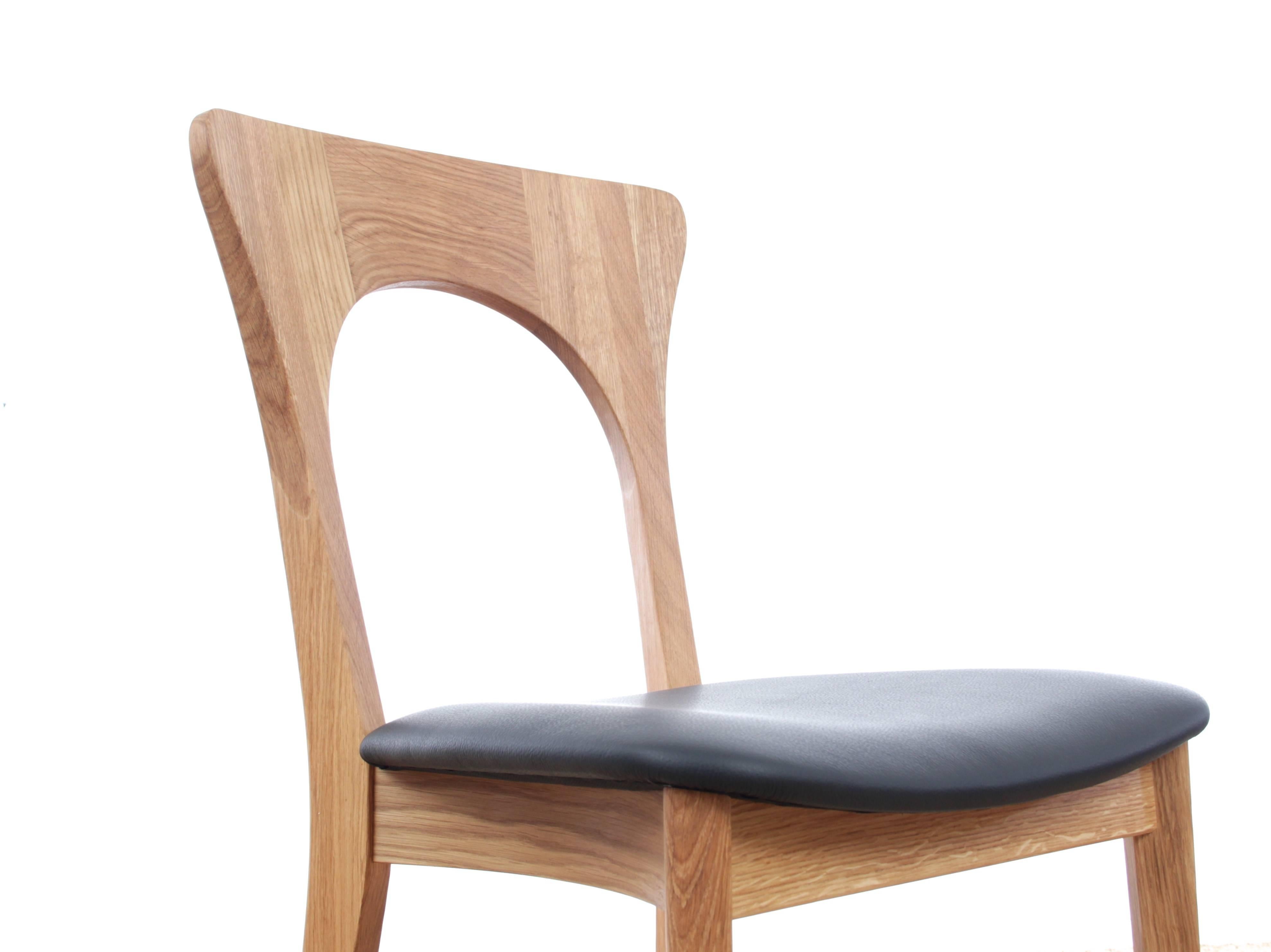 Chaise de salle à manger scandinave modèle Peter de Niels Koefoed, nouvelle édition en vente 3
