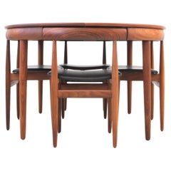 Mid-Century Modern scandinavian dining set in teak by Hans Olsen