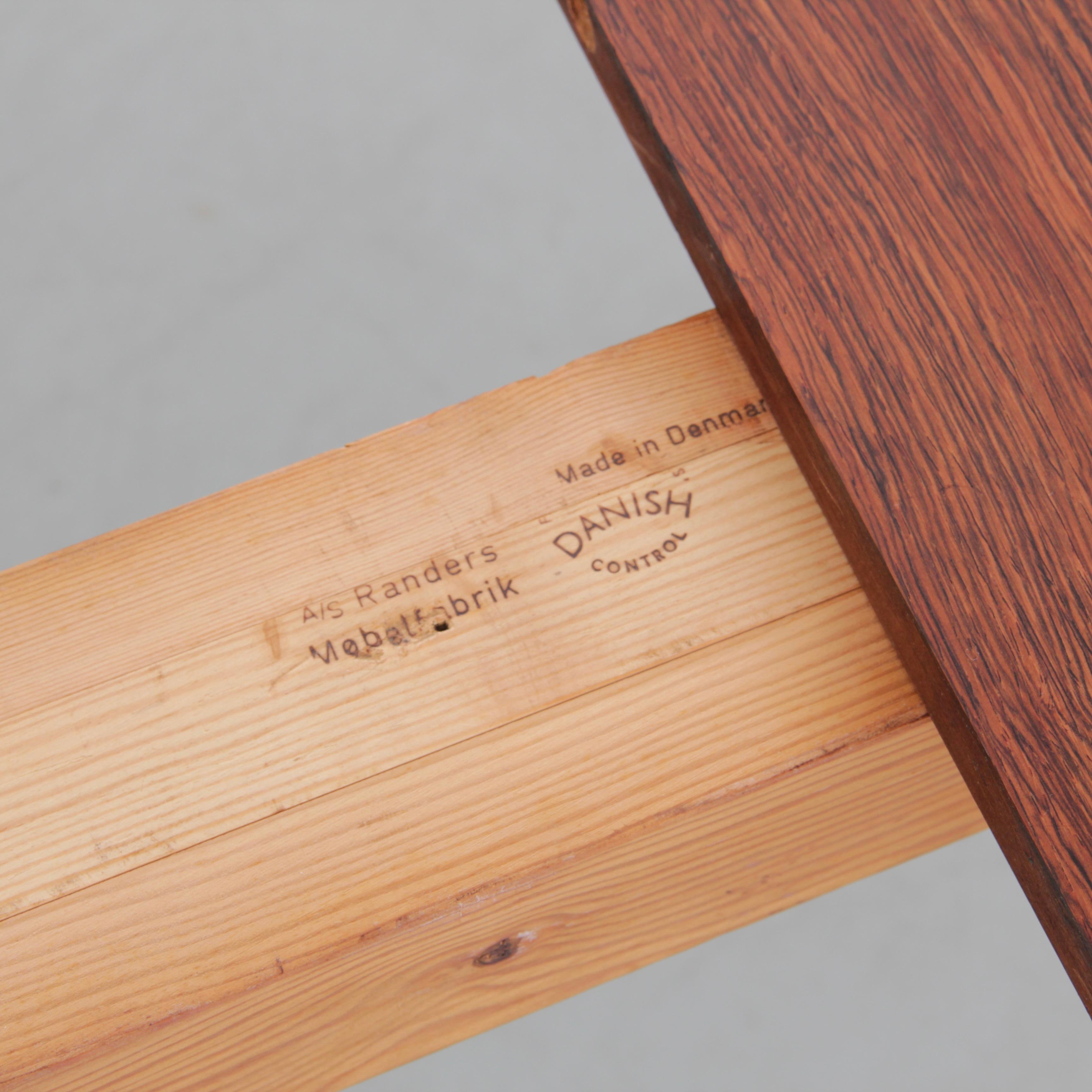 Mid century modern scandinavian dining table  by Harry Østergaard 4