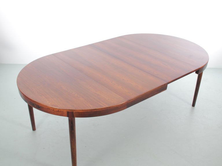 Scandinavian Mid century modern scandinavian dining table  by Harry Østergaard For Sale