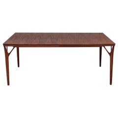 Mid-Century Modern Scandinavian Dining Table in Rosewood