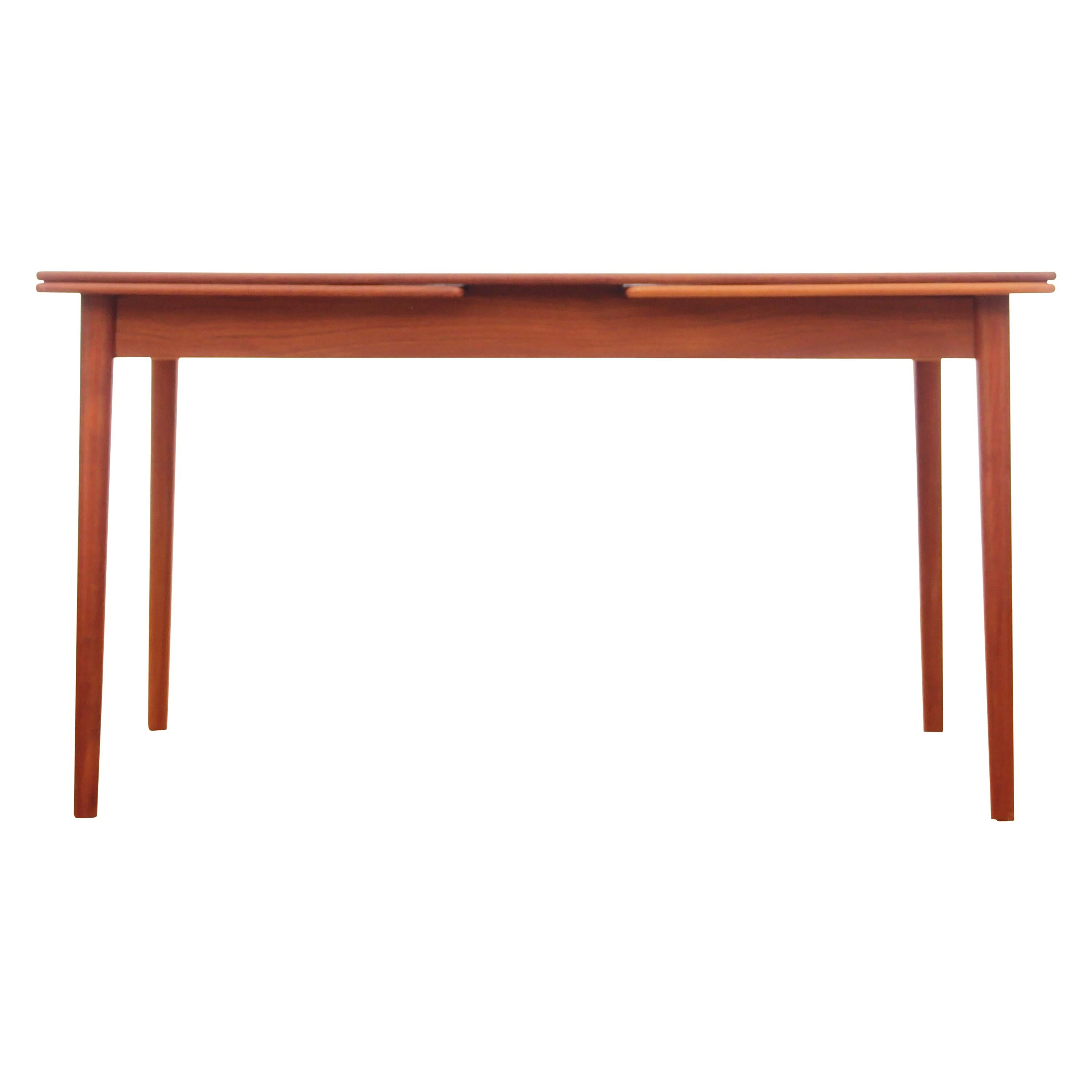 Mid-Century Modern Scandinavian Dining Table in Teak 4/8 Seats Model Bjärni