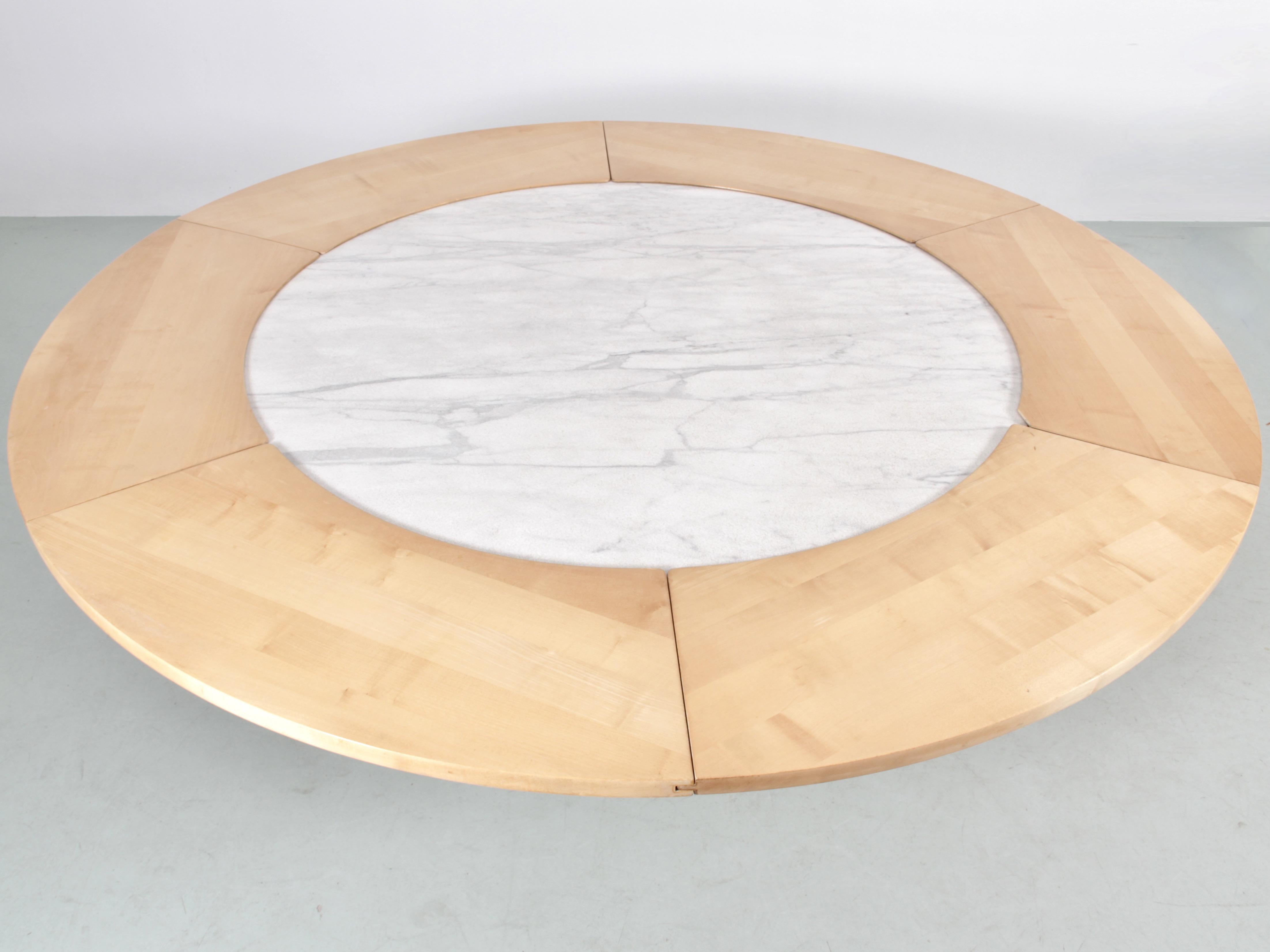 Mid-Century Modern scandinavian dining table PK-54 with extensions For Sale 6