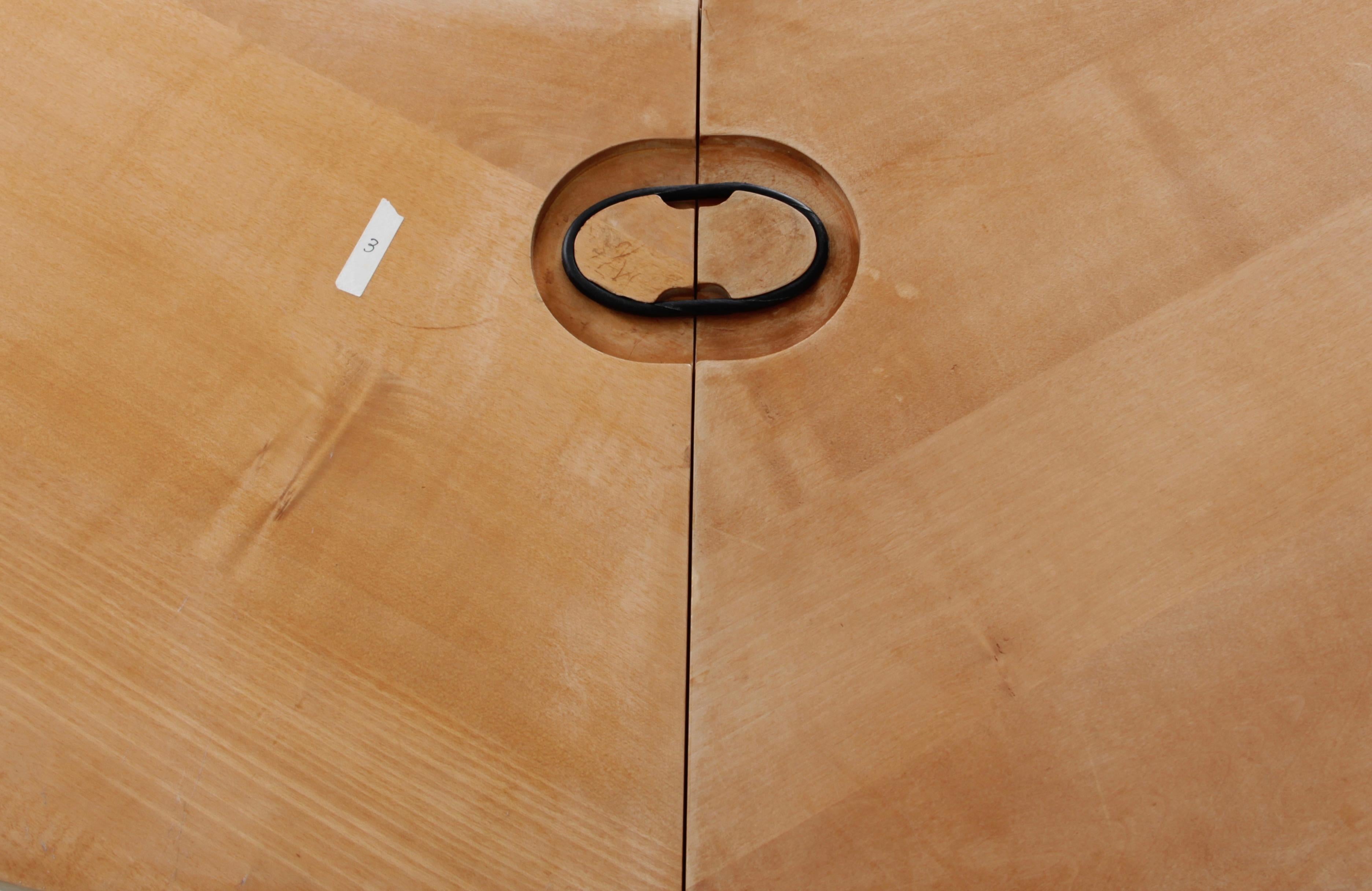 Mid-Century Modern scandinavian dining table PK-54 with extensions For Sale 8