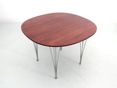 Mid-Century modern scandinavian dining table Super Elliptic by Bruno Mathsson