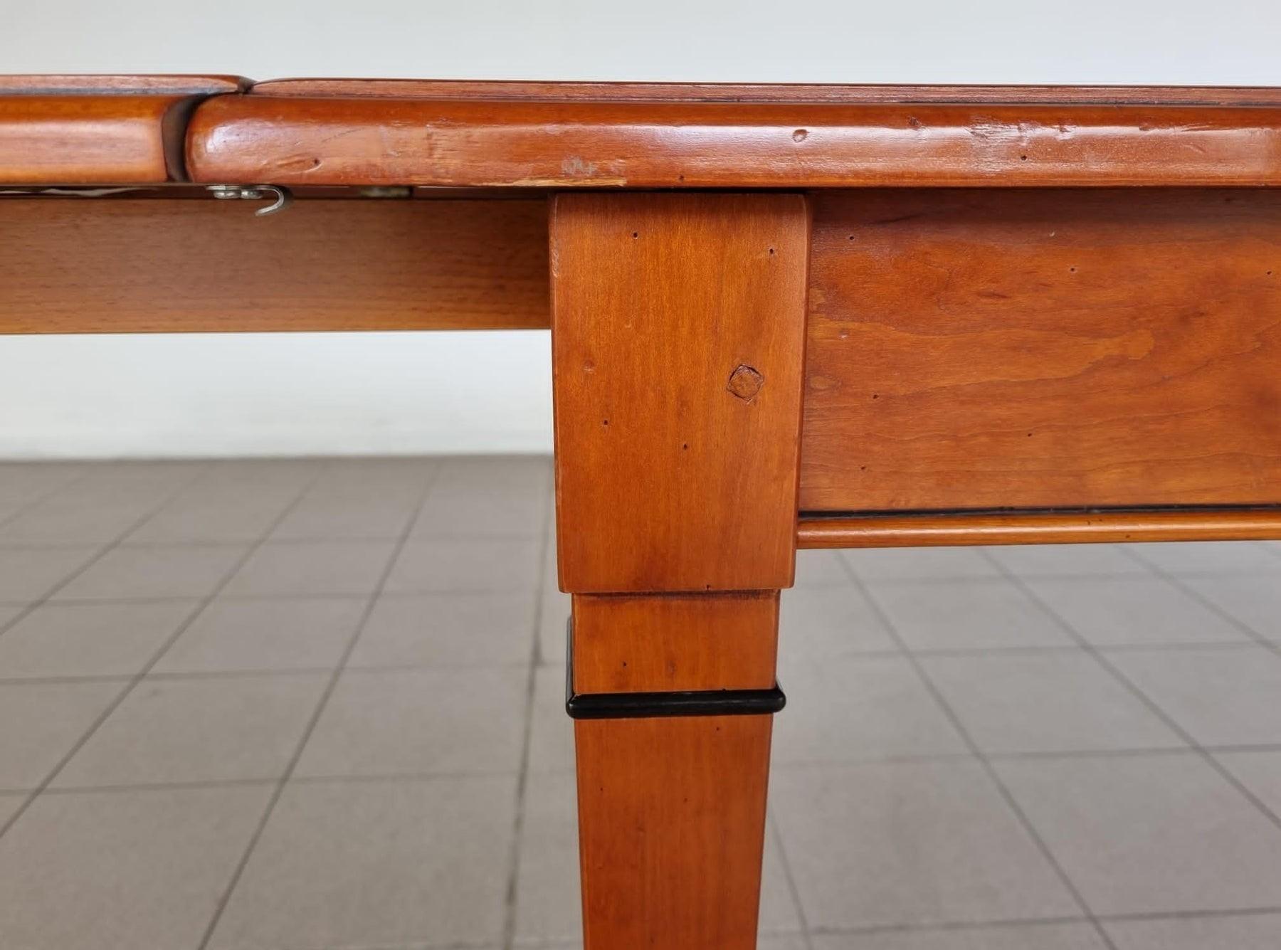 Mid-Century Modern Scandinavian Extra Large Extendable Dining Table For Sale 7