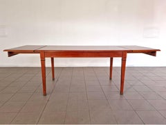 Mid-Century Modern Scandinavian Extra Large Extendable Dining Table