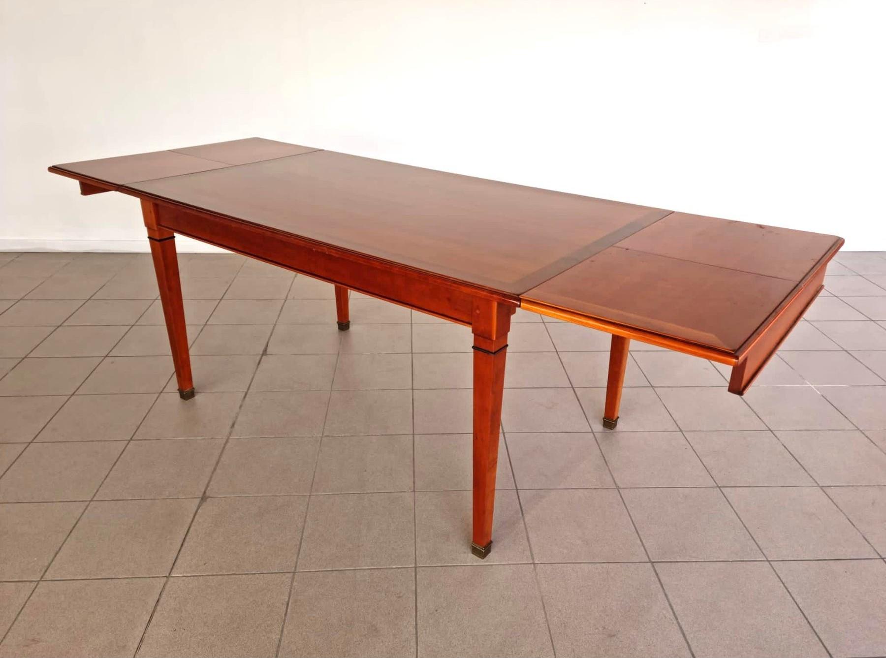 Danish Mid-Century Modern Scandinavian Extra Large Extendable Dining Table For Sale