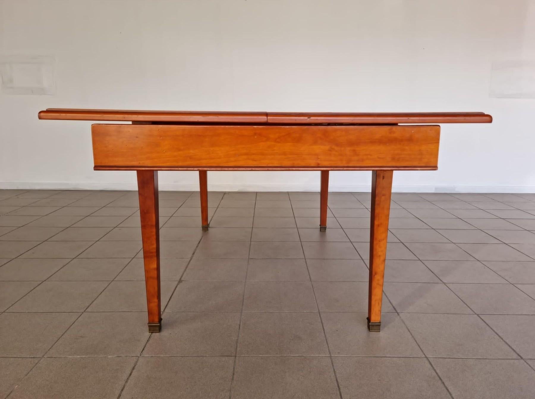 20th Century Mid-Century Modern Scandinavian Extra Large Extendable Dining Table For Sale
