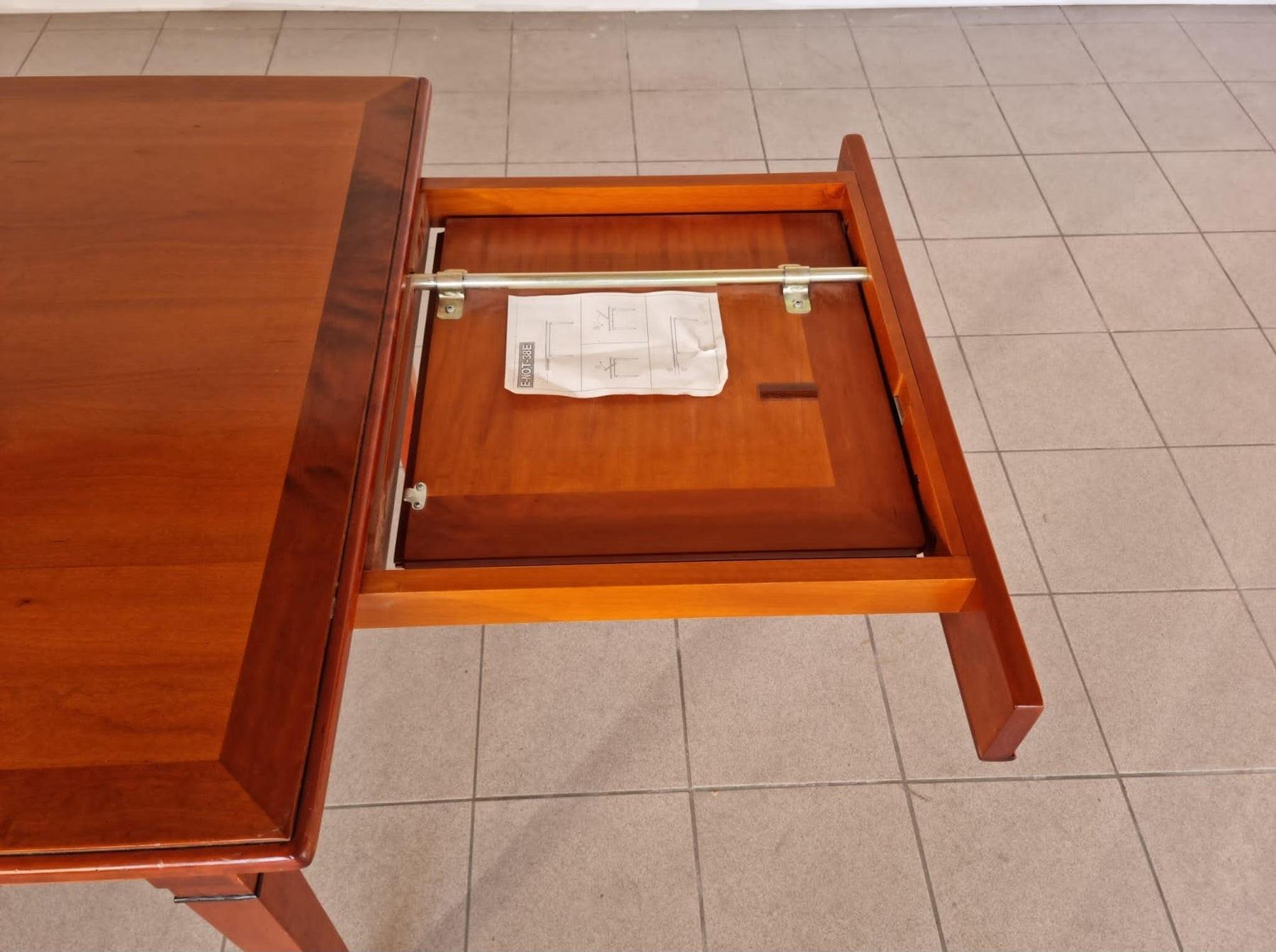 Mid-Century Modern Scandinavian Extra Large Extendable Dining Table For Sale 3