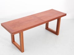 Mid-Century Modern scandinavian folding coffee table in teak