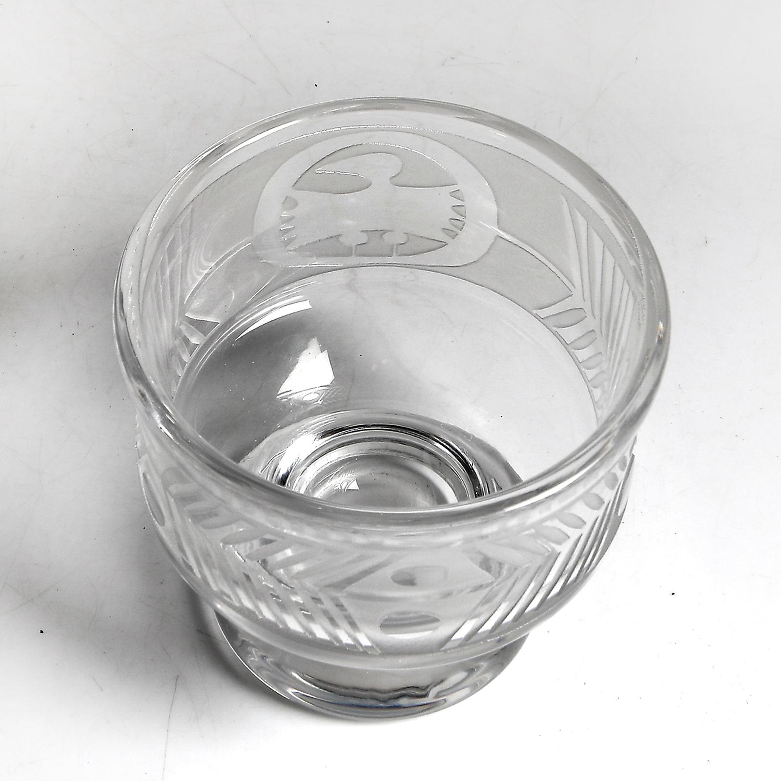 Mid-Century Modern Scandinavian Glass Bowl by Bertil Vallien for Boda Afors For Sale 3