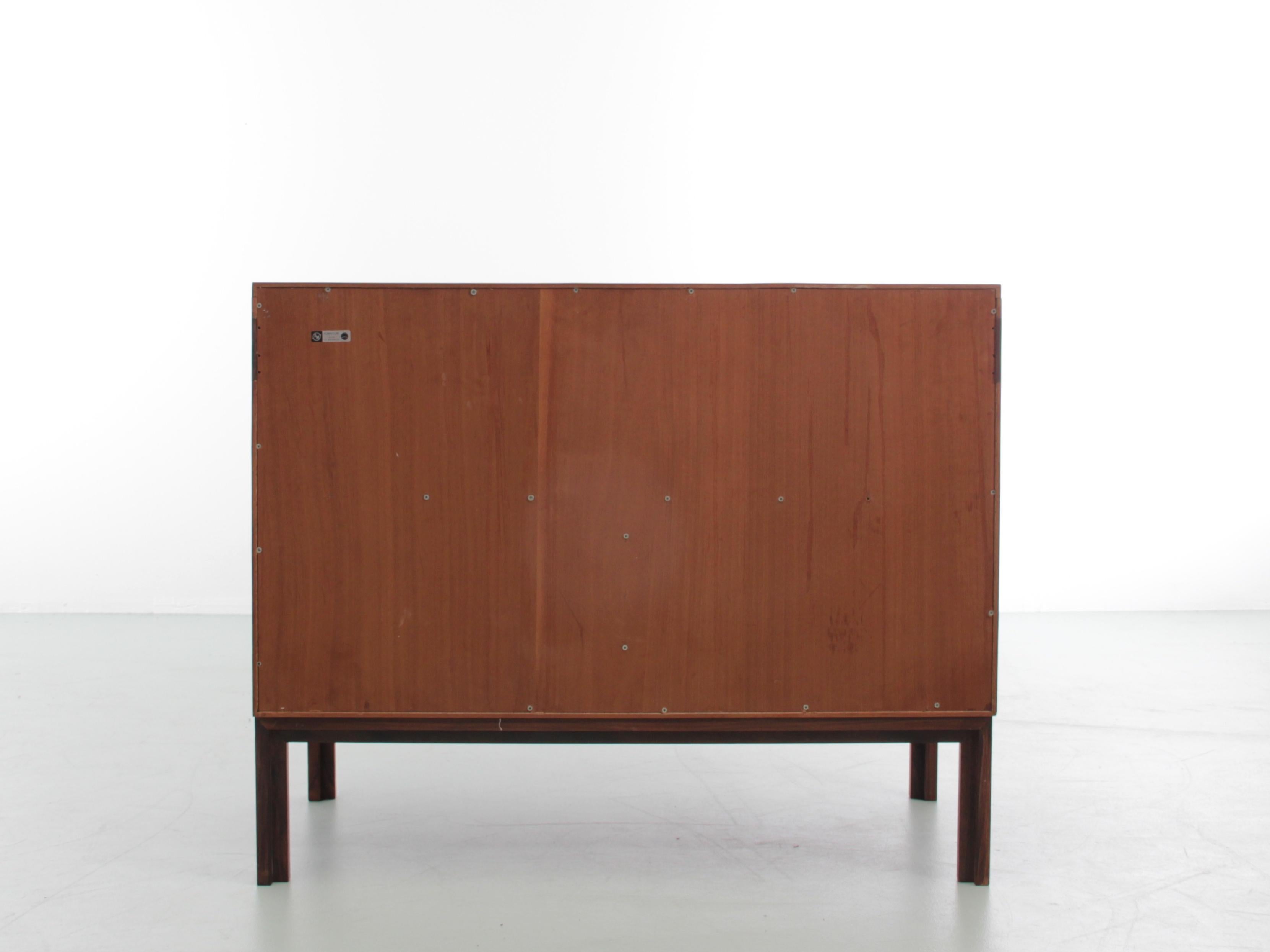 Mid-Century Modern Scandinavian HiFi Cabinet in Rosewood 3