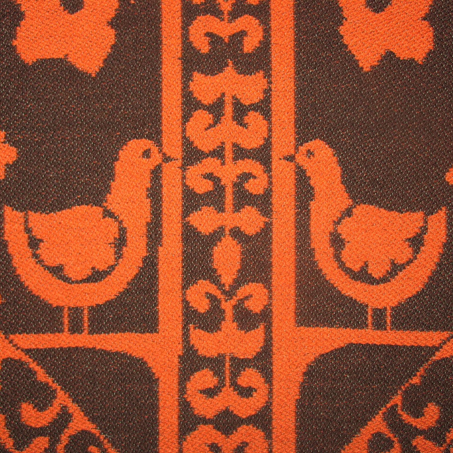 Mid-Century Modern Scandinavian Jacquard Wall Tapestry 1