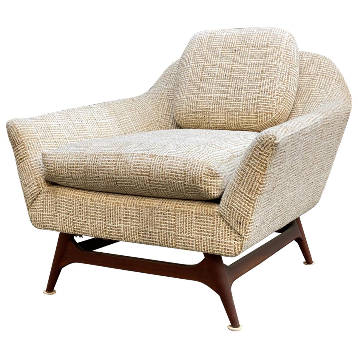 Mid-Century Modern Scandinavian Lounge Chair in the Manner of Rastad and Relling