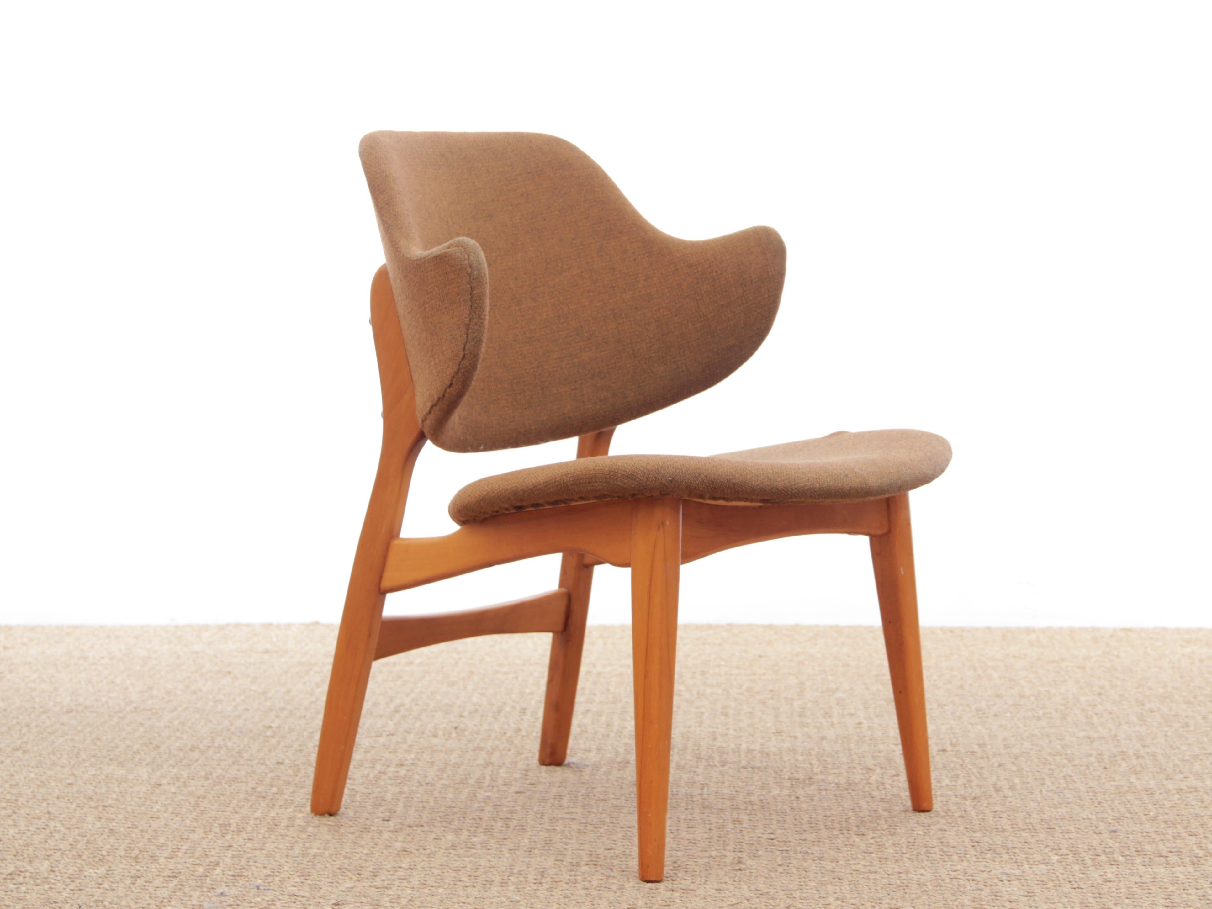 Mid-Century Modern Scandinavian lounge chair modèle Winnie for Ikea 1956. Original fabric.
