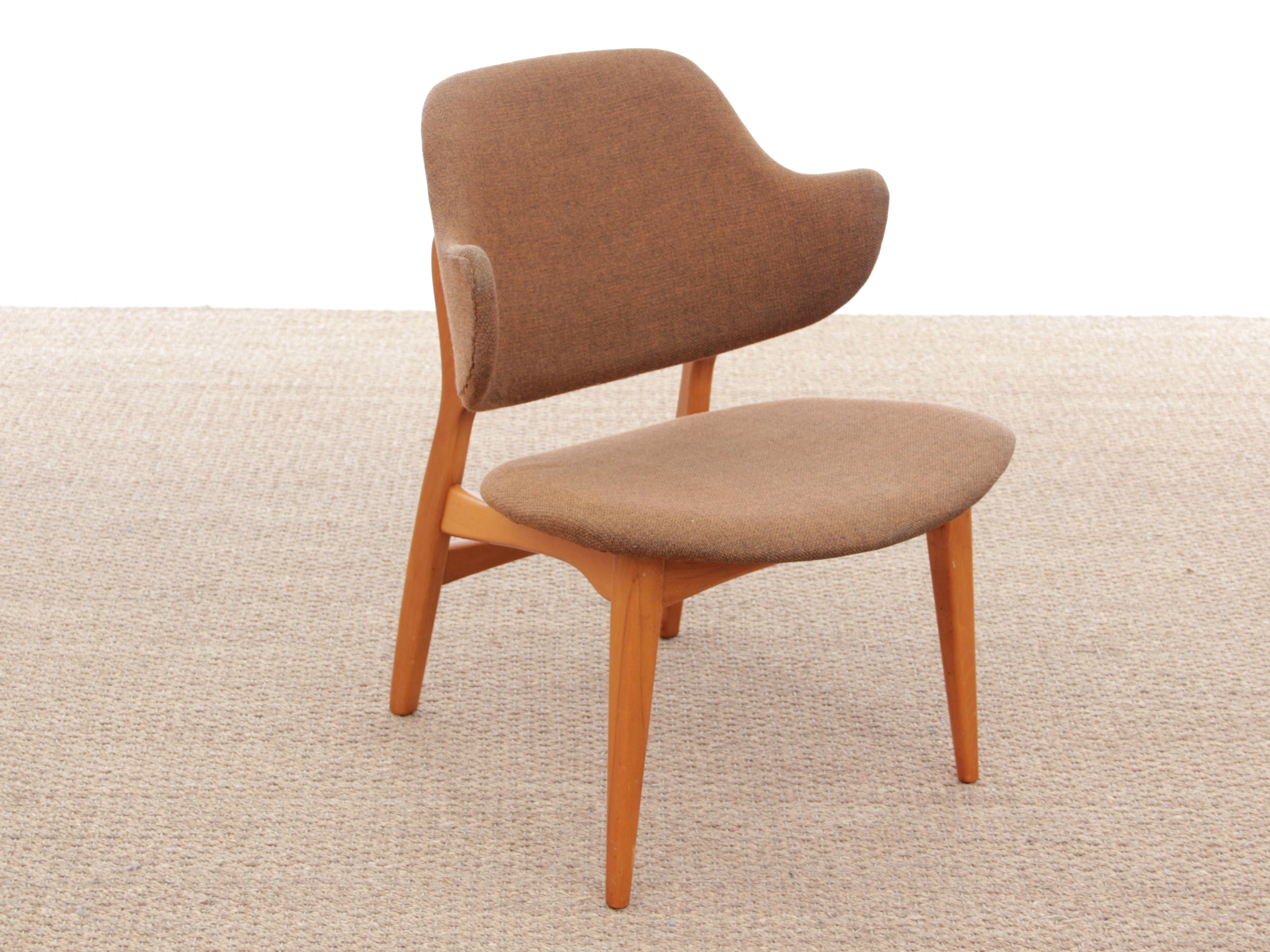 Mid-Century Modern Scandinavian Lounge Chair Modèle Winnie for Ikea 1956 In Good Condition In Courbevoie, FR