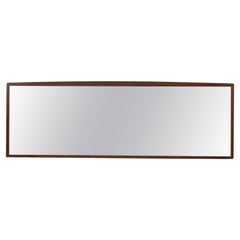 Mid-Century Modern Scandinavian Mirror in Rosewood