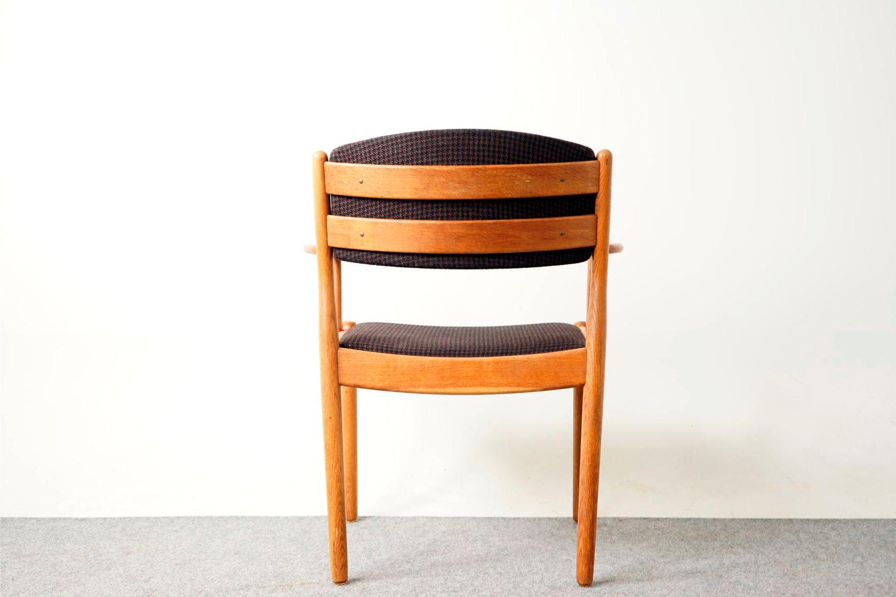 Mid-20th Century Mid-Century Modern Scandinavian Oak Arm Chair by Poul Volther for FDB