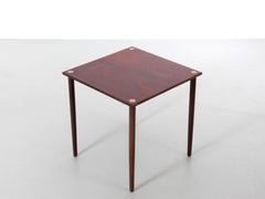 Mid-Century Modern Scandinavian Occasional Table in Rosewood