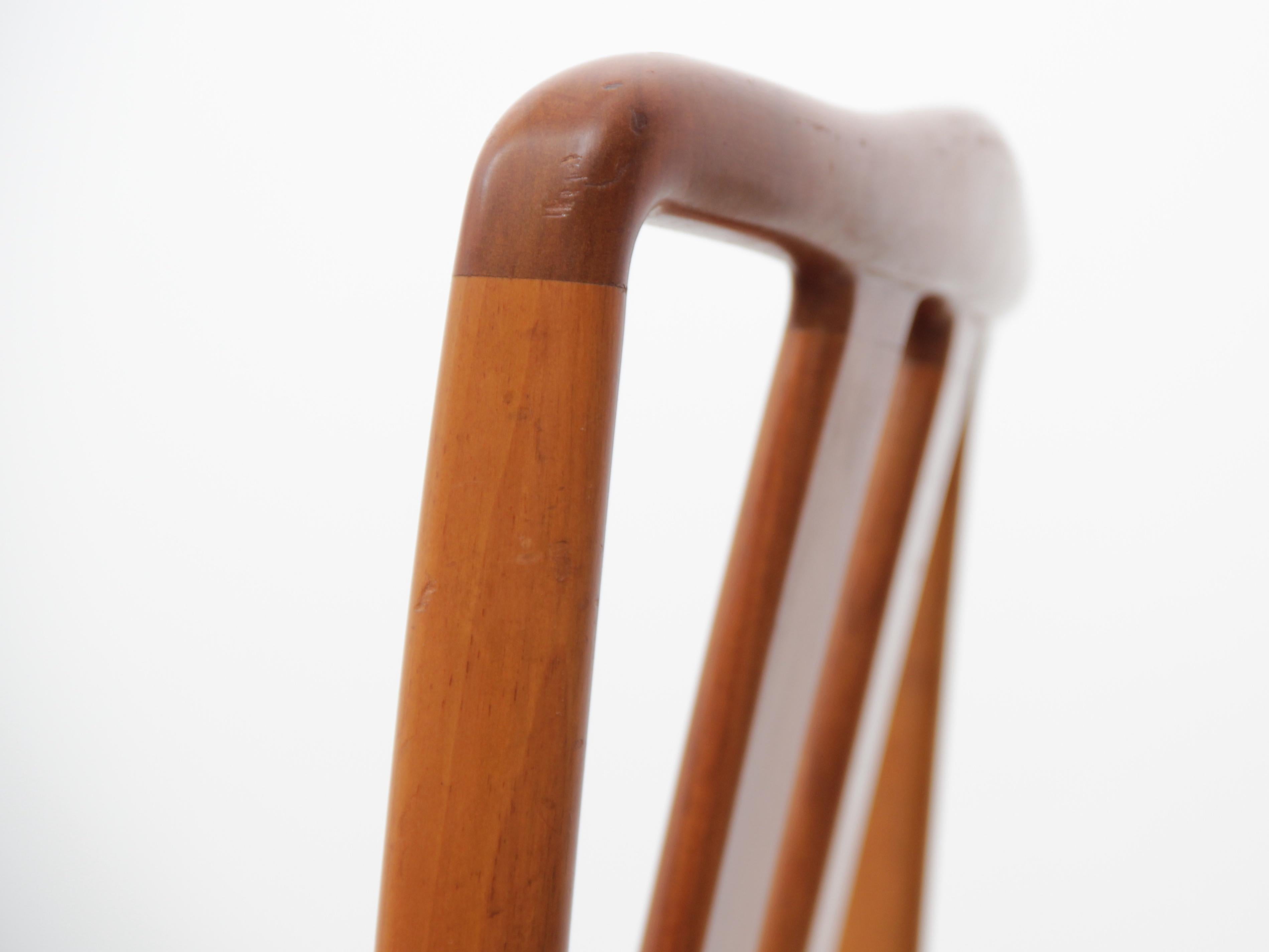 Modernes skandinavisches Sesselpaar aus der Mitte des Jahrhunderts von Ole Wancher im Angebot 11