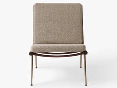 Mid-Century Modern Scandinavian Pair of Boomerang Lounge Chair