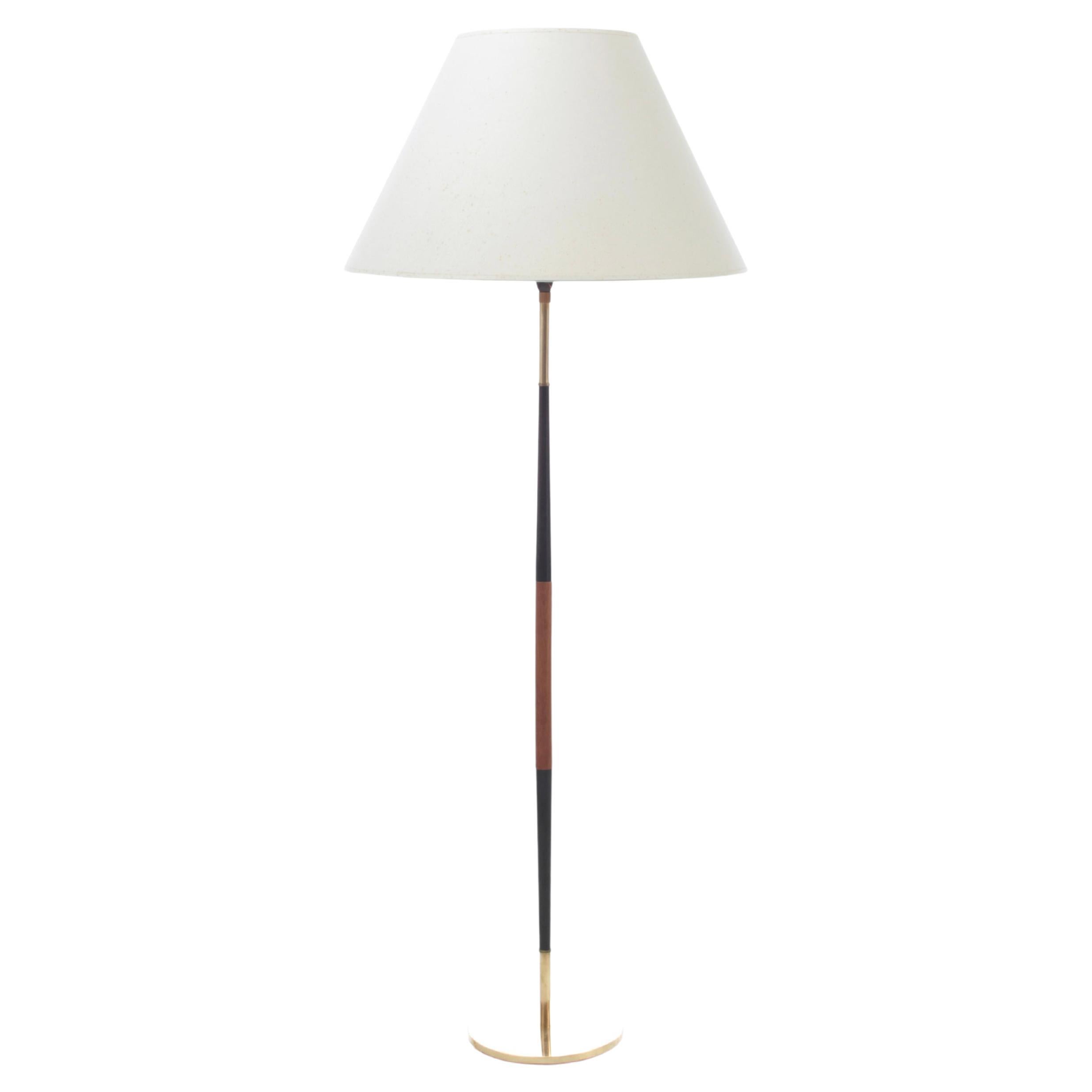 Mid-Century Modern Scandinavian Floor Lamp For Sale