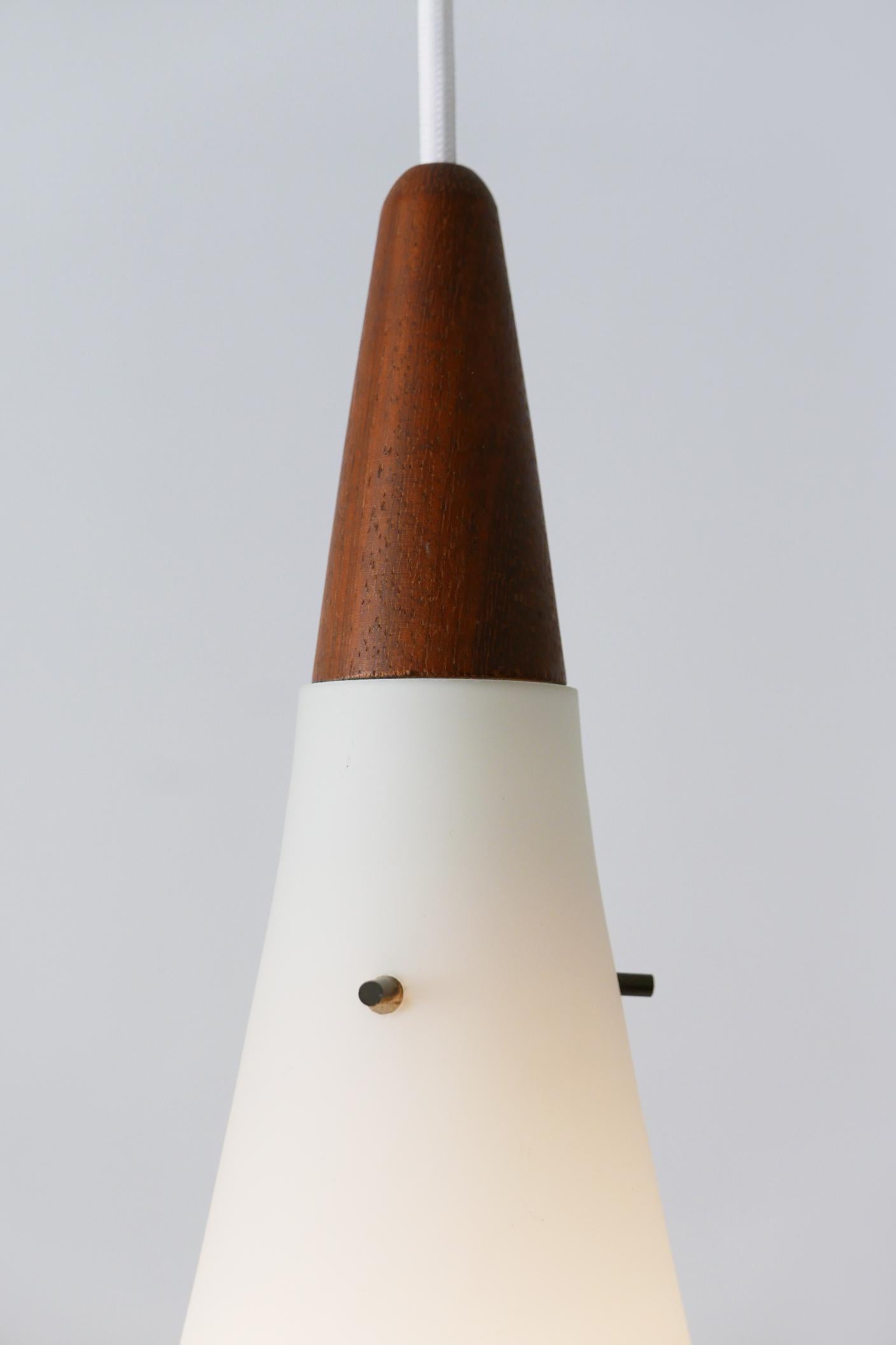 Mid-Century Modern Scandinavian Pendant Lamp or Hanging Light, 1960s 8