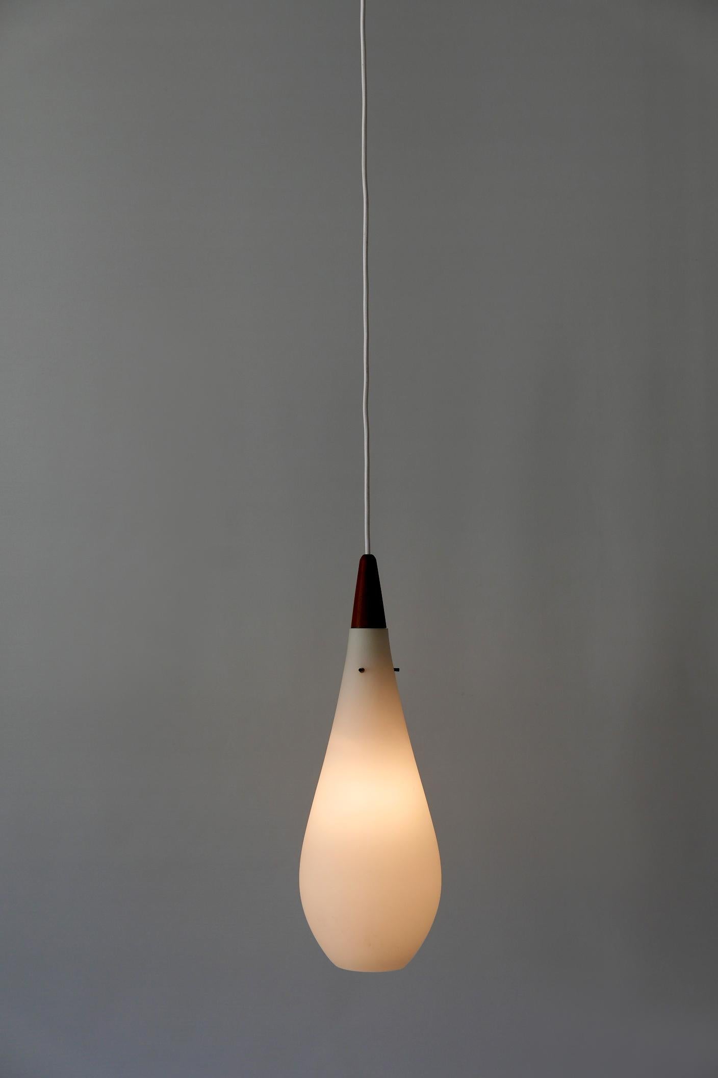 Danish Mid-Century Modern Scandinavian Pendant Lamp or Hanging Light, 1960s