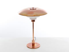 Mid Century Modern Scandinavian PH 3½-2½ Copper Table Lamp, Limited Edition