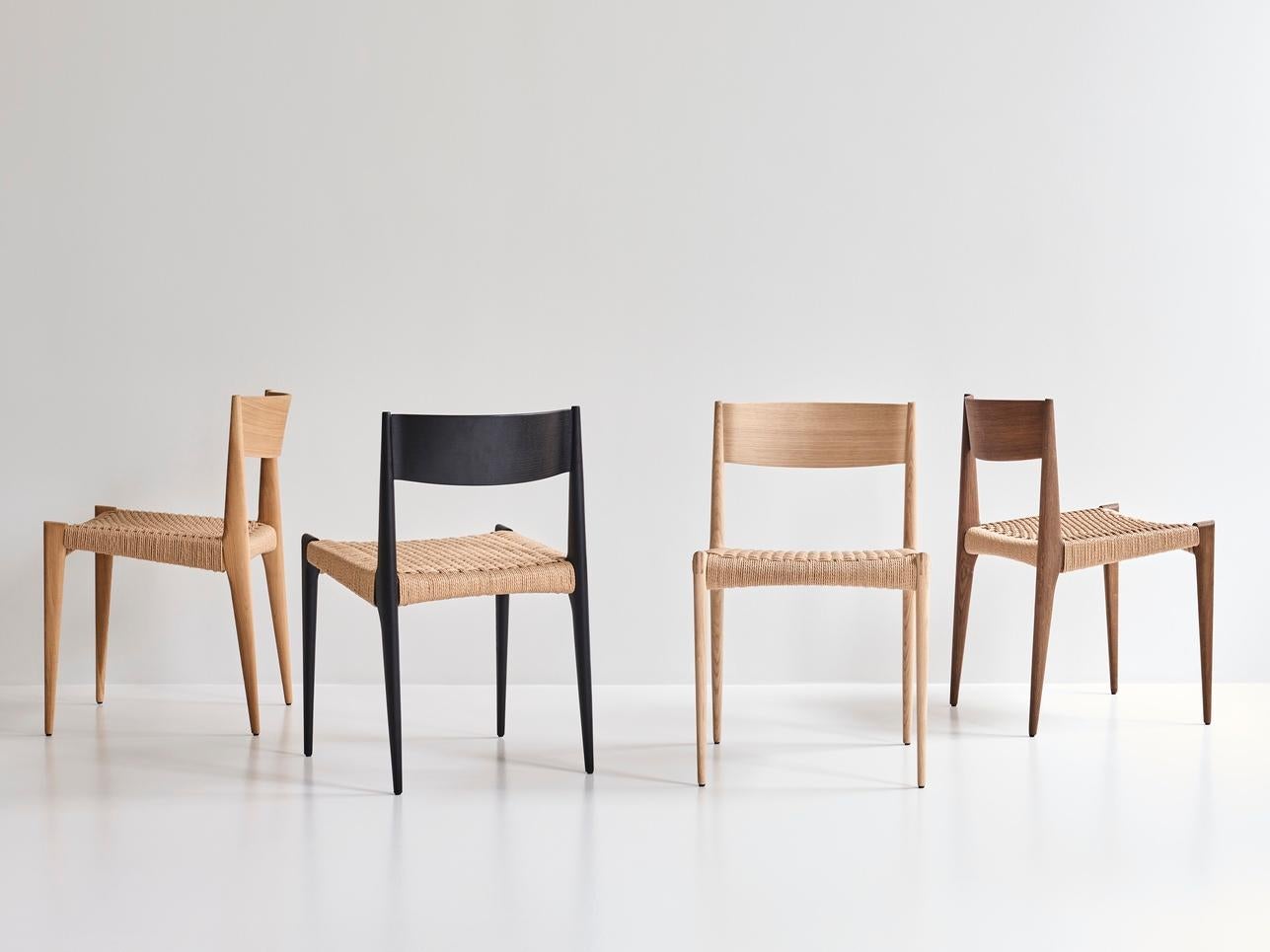 Sedia scandinava Pia di Poul Cadovius, nuova edizione, moderna e di metà secolo in vendita 9