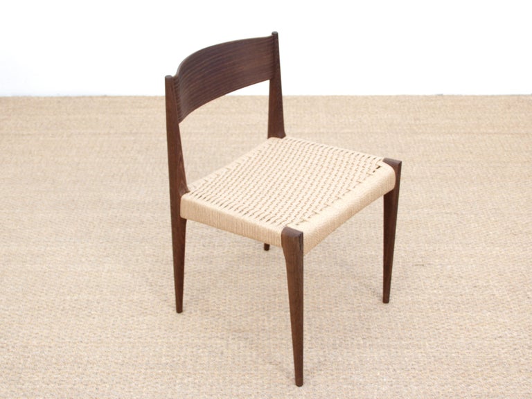 Scandinavian Modern Mid-Century Modern Scandinavian Pia Chair by Poul Cadovius, New Edition For Sale