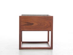 Moderner skandinavischer Pflanzgefäß aus Rosenholz von Kai Kristiansen aus der Mitte des Jahrhunderts