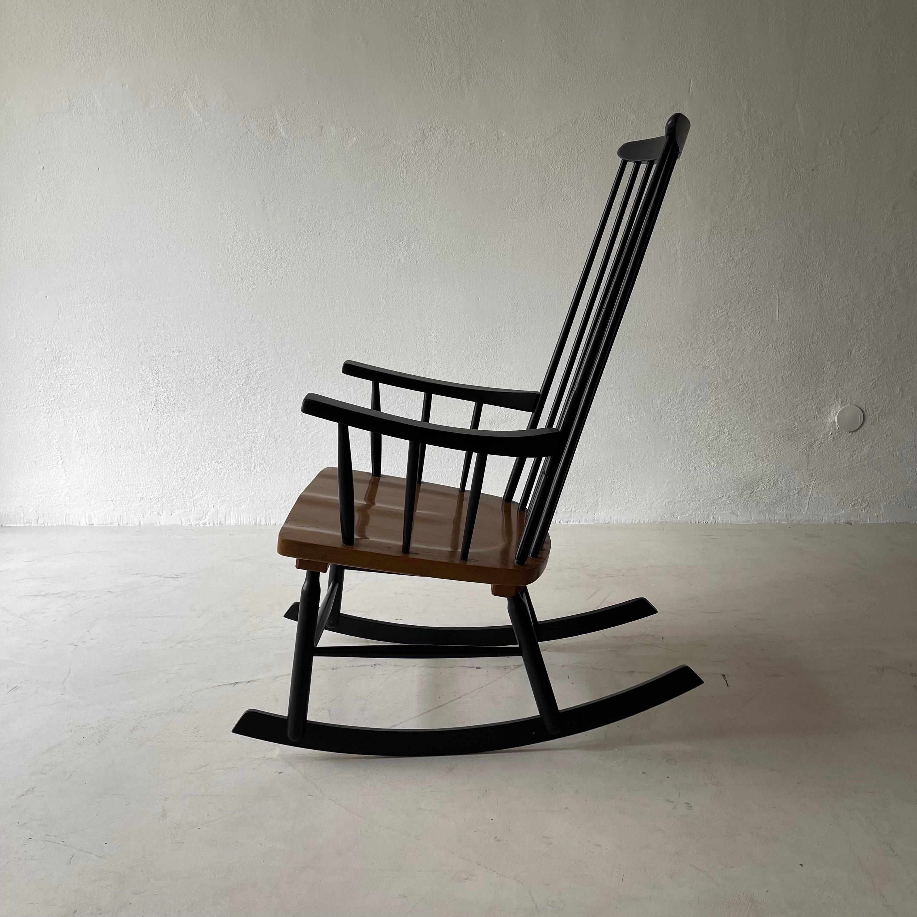 Mid-20th Century Mid-Century Modern Scandinavian Rocking Chair 1950s