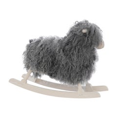 Mid-Century Modern Scandinavian Rocking Sheep by Povl Kjer