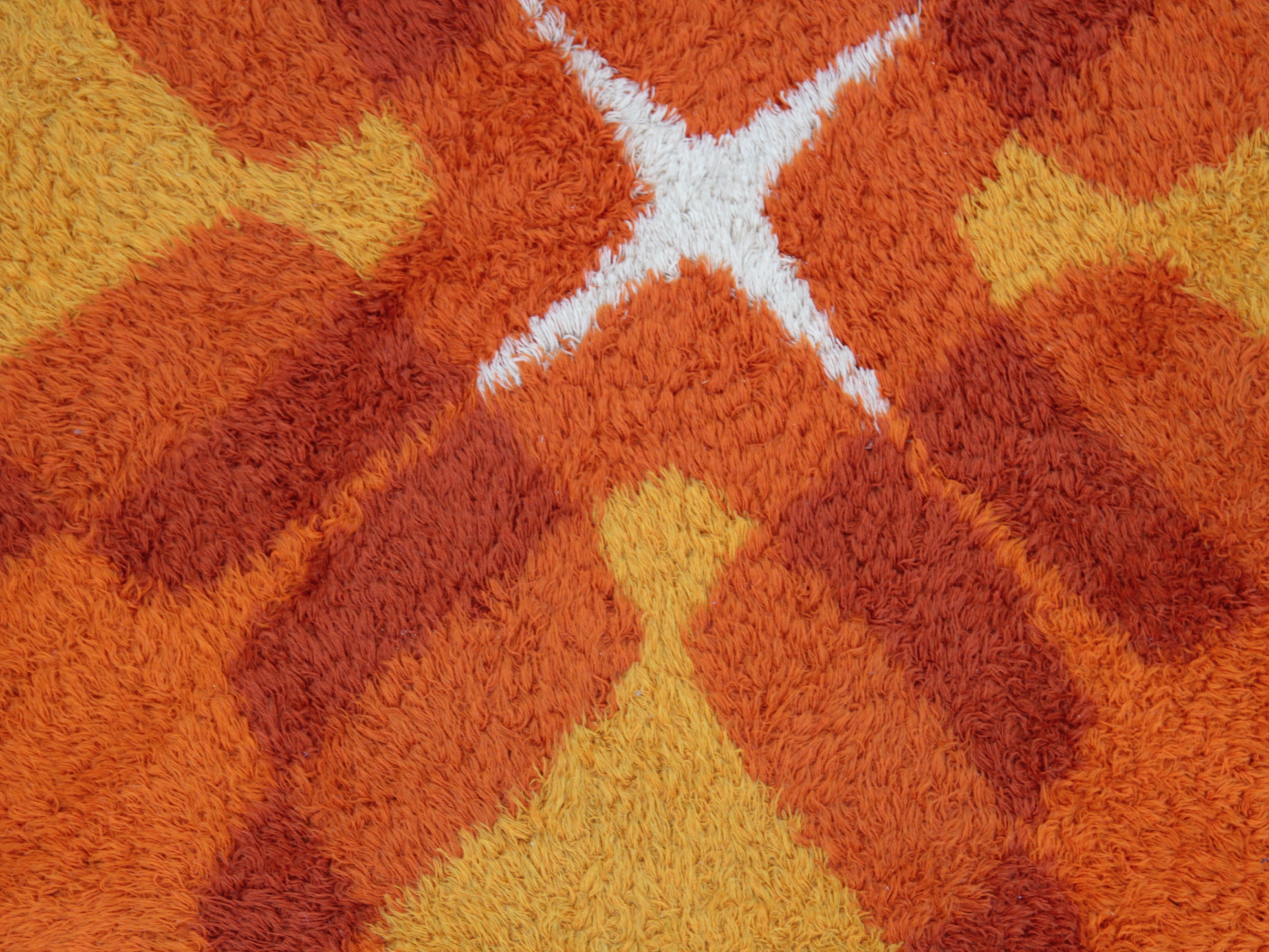 Danois Tapis The Modernity Rya par Højer Eksport Wilton en vente