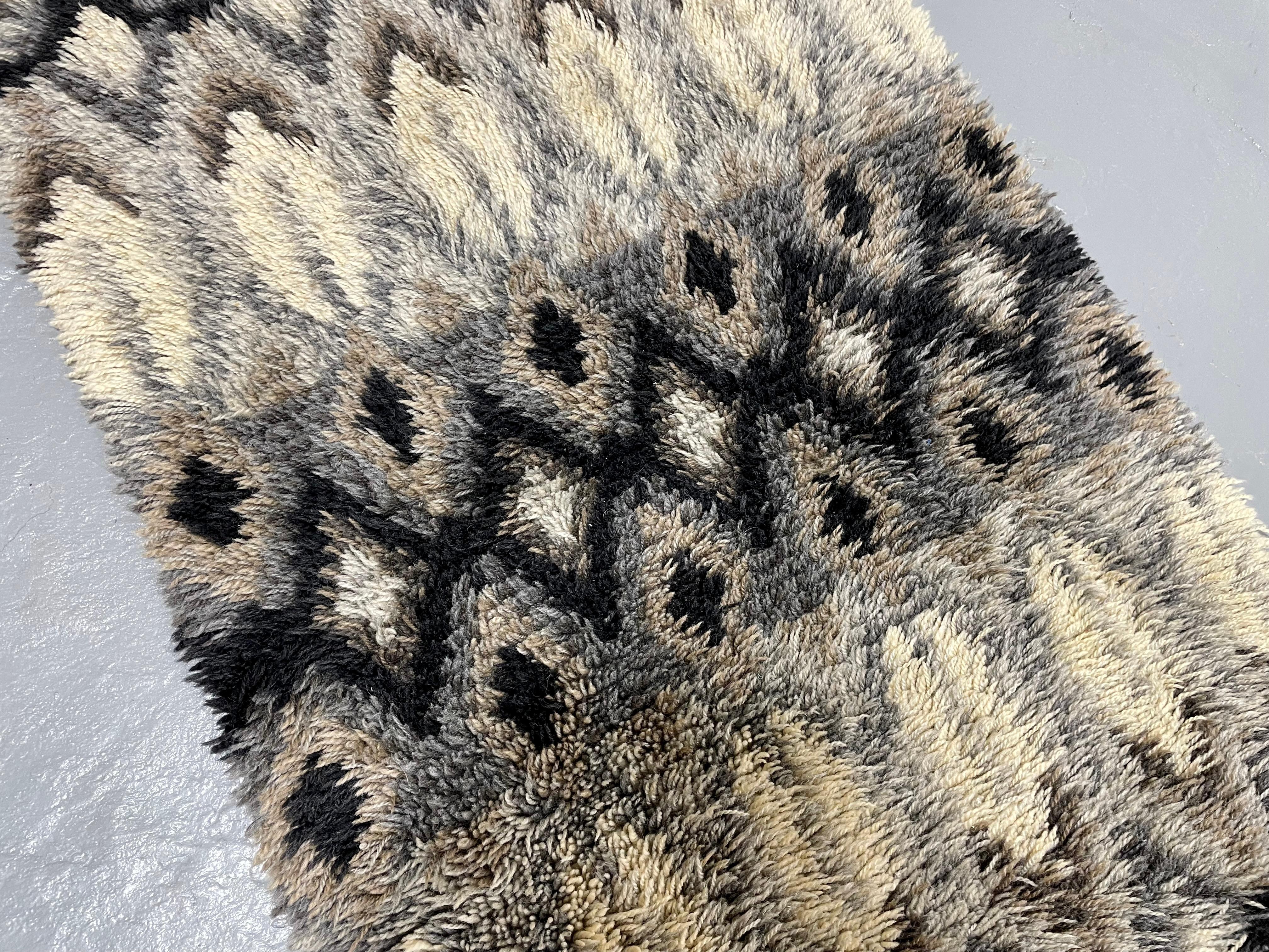 Alfombra escandinava de mediados del siglo XX, c. 1960 Moderno de mediados de siglo en venta