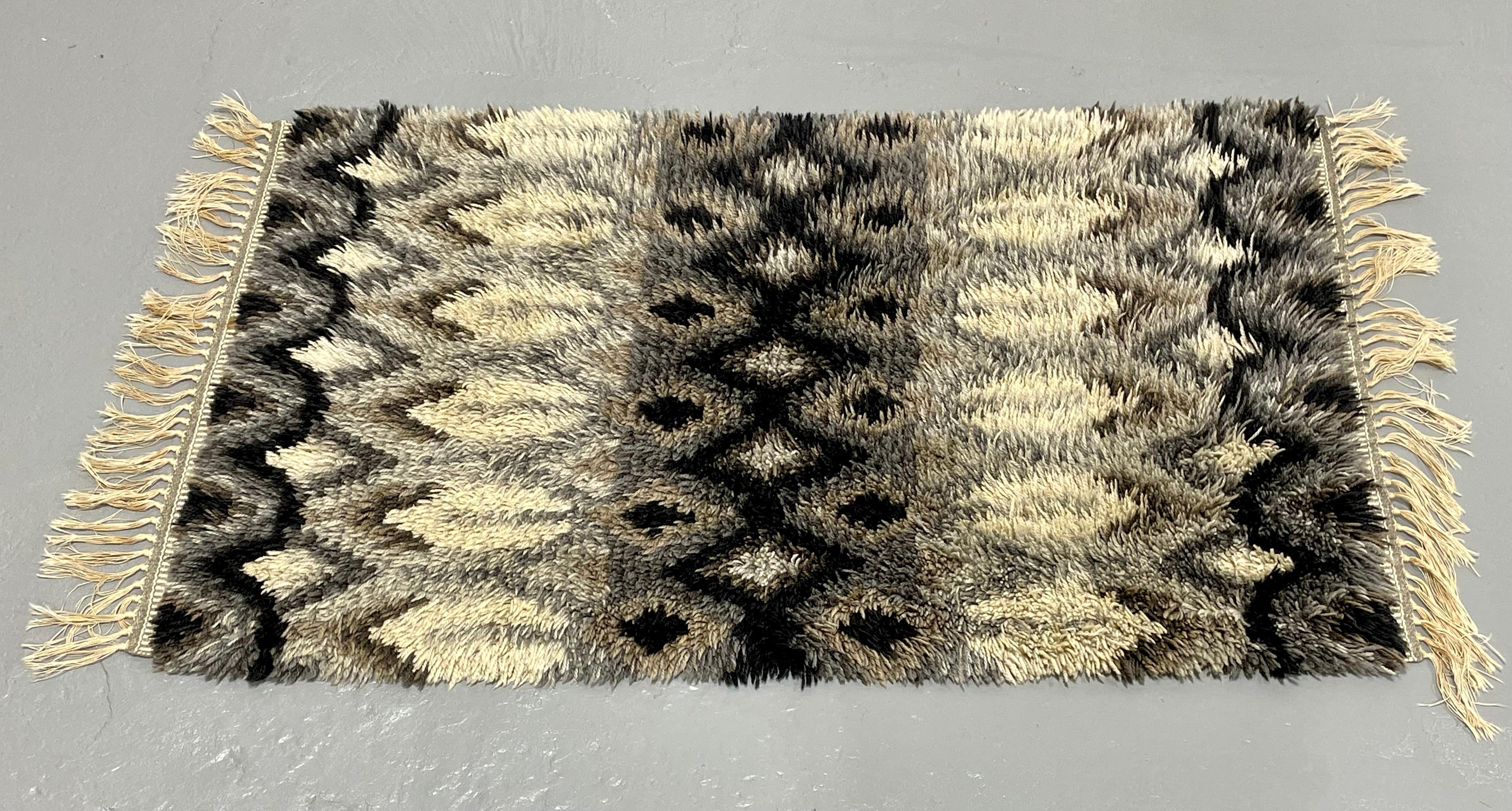 Alfombra escandinava de mediados del siglo XX, c. 1960 en venta 2