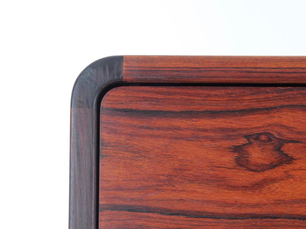 Mid-20th Century Mid-Century Modern scandinavian secretary in rosewood by Arne Wahl Iversen. For Sale