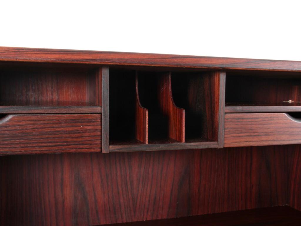 Mid-Century Modern scandinavian secretary in rosewood by Arne Wahl Iversen. For Sale 2