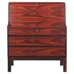 Segreteria scandinava Mid-Century Modern in palissandro di Arne Wahl Iversen.