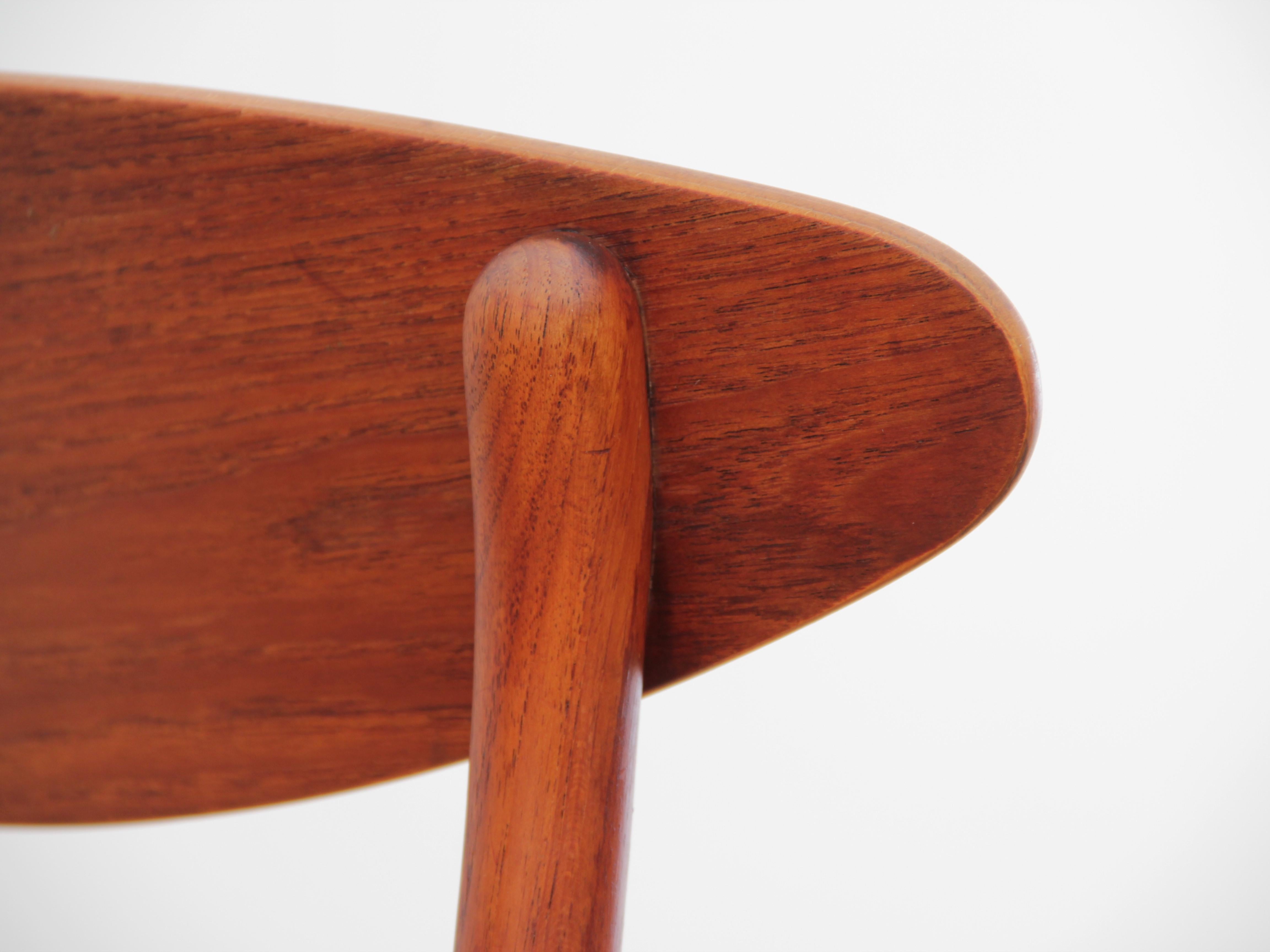 Set di 4 sedie scandinave moderne di metà secolo di Aksel Bender Madsen in vendita 5